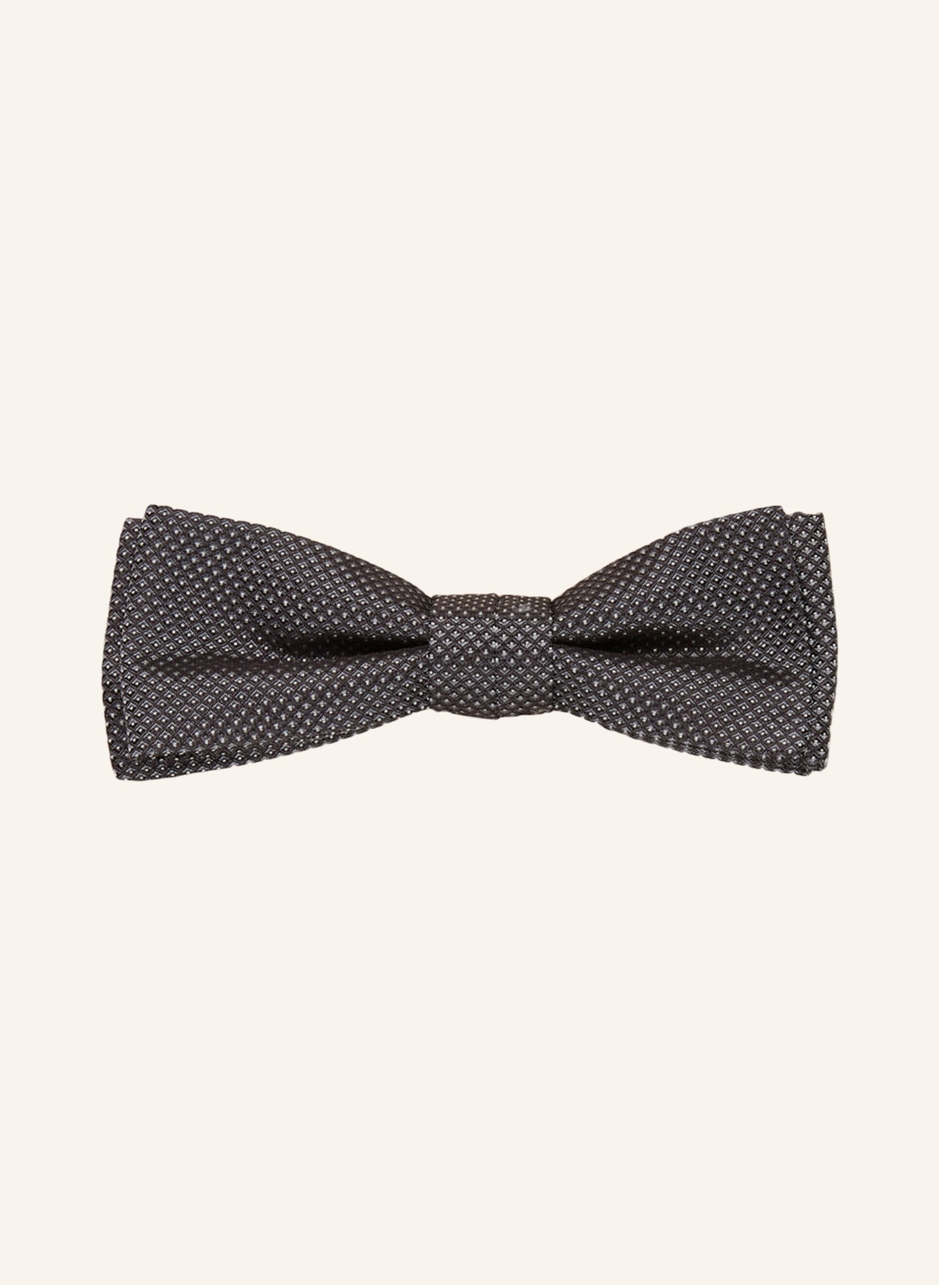 BOSS Set: Bow tie and pocket square, Color: SILVER (Image 2)