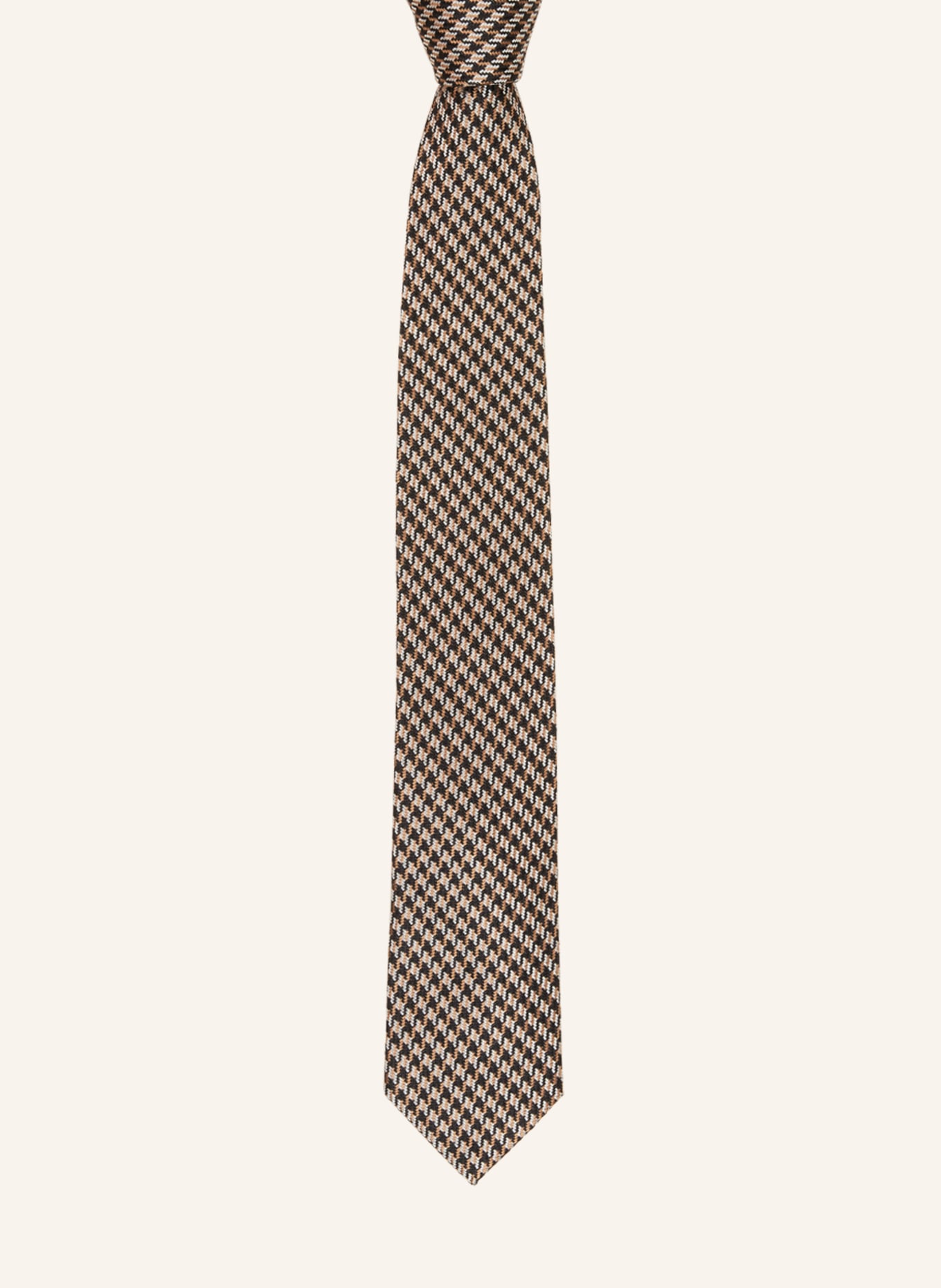 BOSS Tie, Color: BEIGE/ BLACK/ WHITE (Image 2)