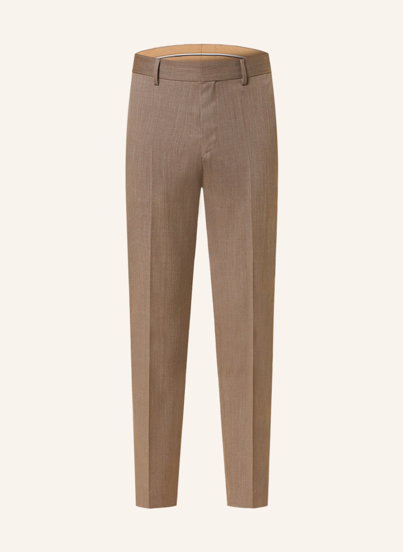 BOSS Spodnie garniturowe LENON regular fit, Kolor: 260 MEDIUM BEIGE (Obrazek 1)