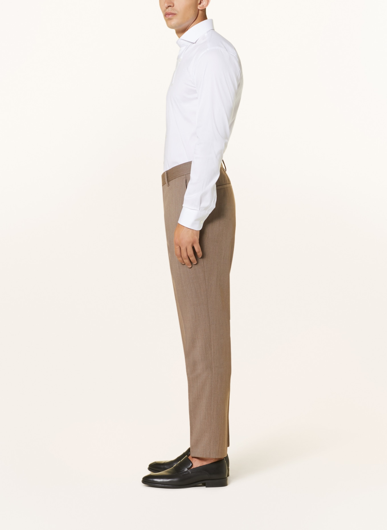 BOSS Suit trousers LENON regular fit, Color: 260 MEDIUM BEIGE (Image 5)