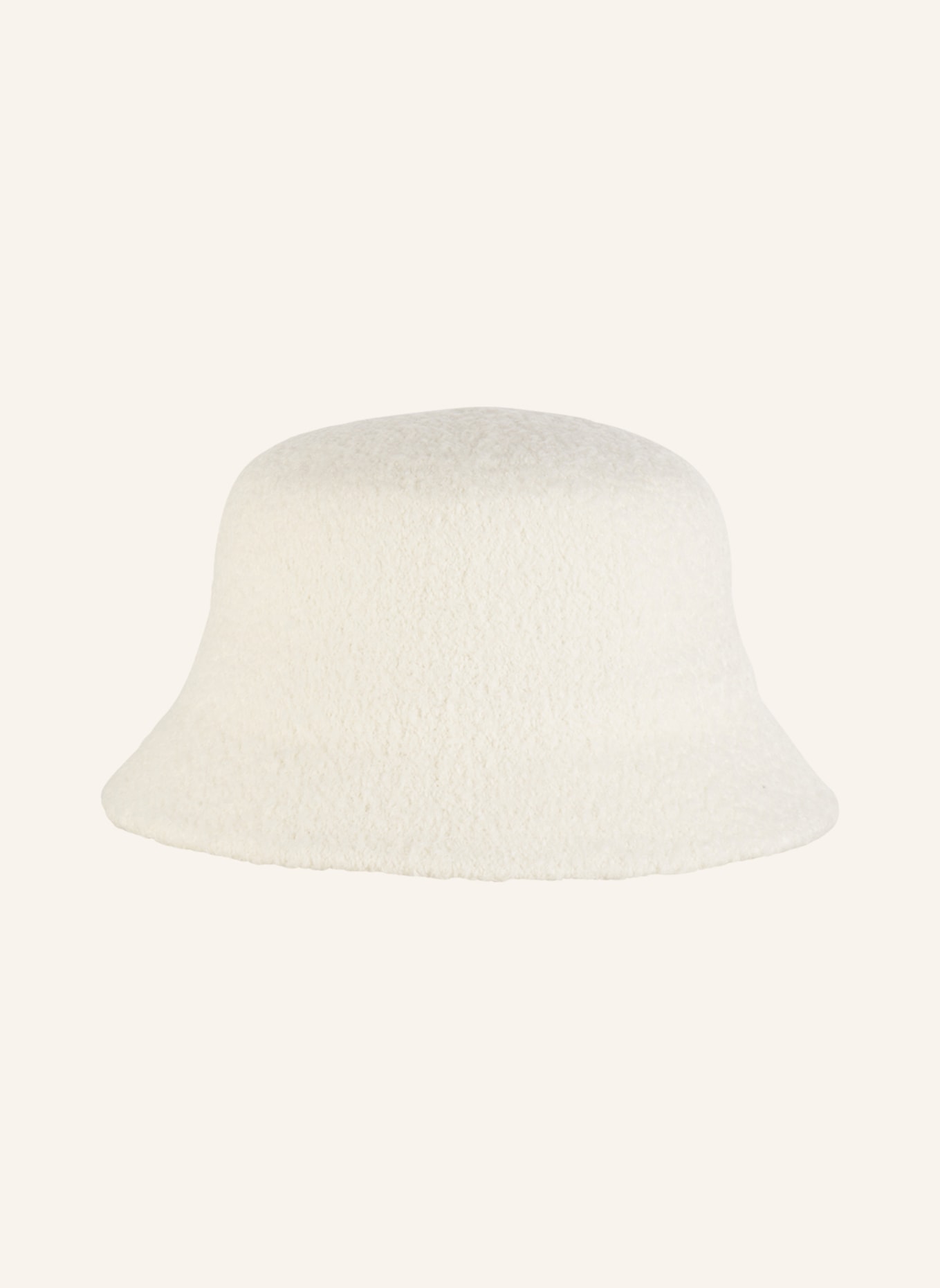 darling harbour Bucket hat made of teddy, Color: CREAM (Image 2)