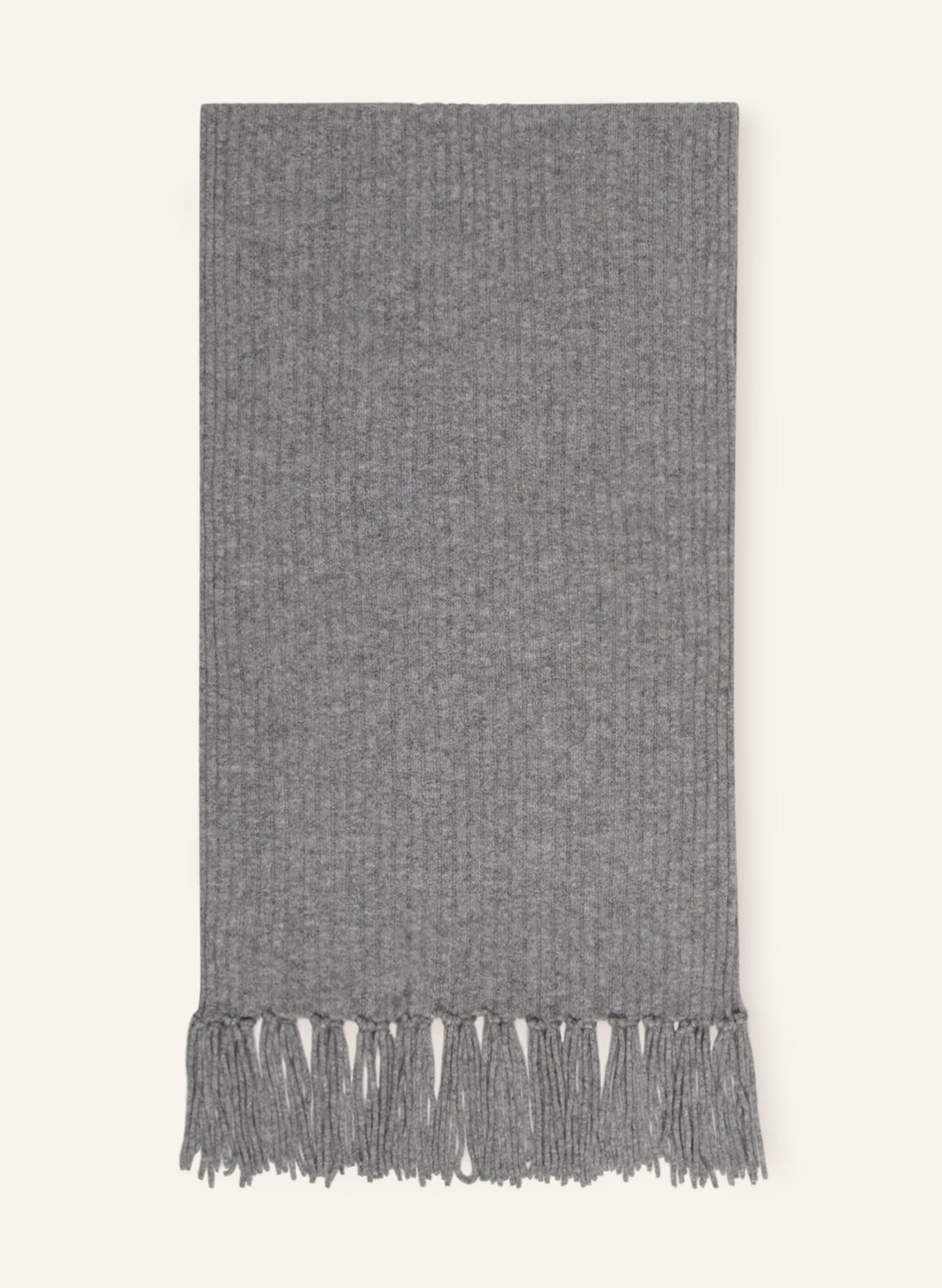 darling harbour Scarf with cashmere, Color: GRAY (Image 1)