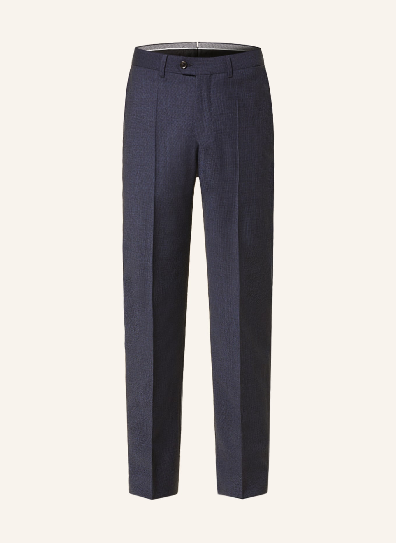 EDUARD DRESSLER Spodnie garniturowe shaped fit, Kolor: 047 DUNKELBLAU (Obrazek 1)