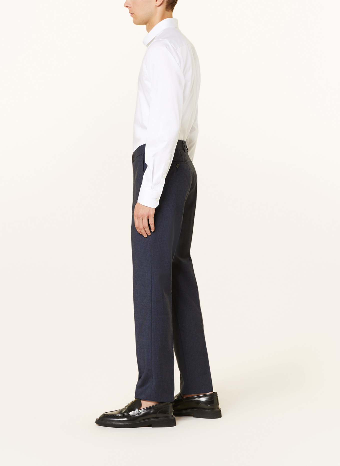 EDUARD DRESSLER Anzughose Shaped Fit, Farbe: 047 DUNKELBLAU (Bild 5)