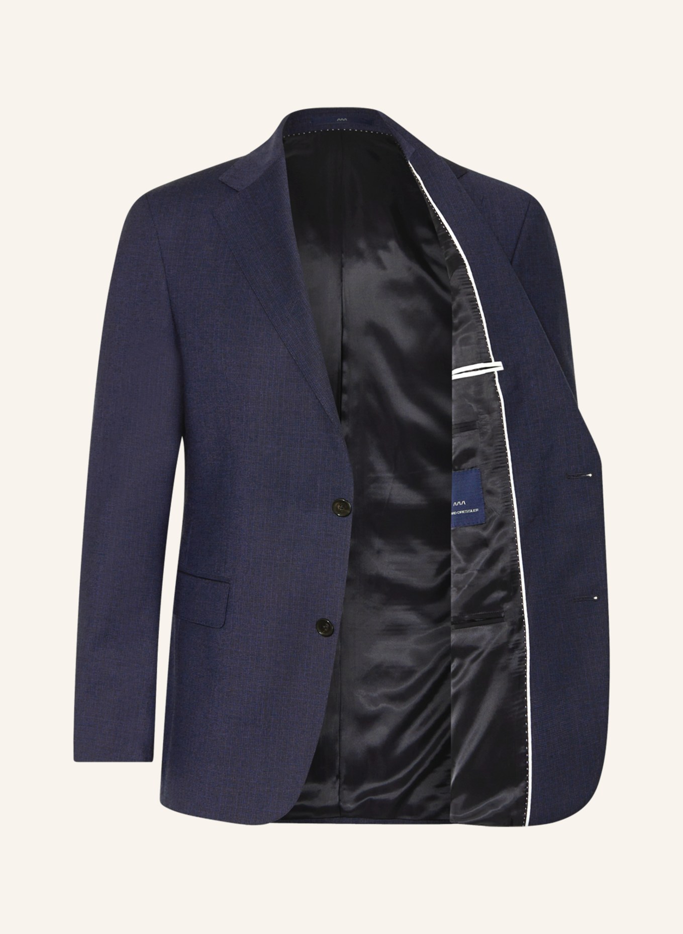 EDUARD DRESSLER Suit jacket comfort fit, Color: 047 DUNKELBLAU (Image 4)
