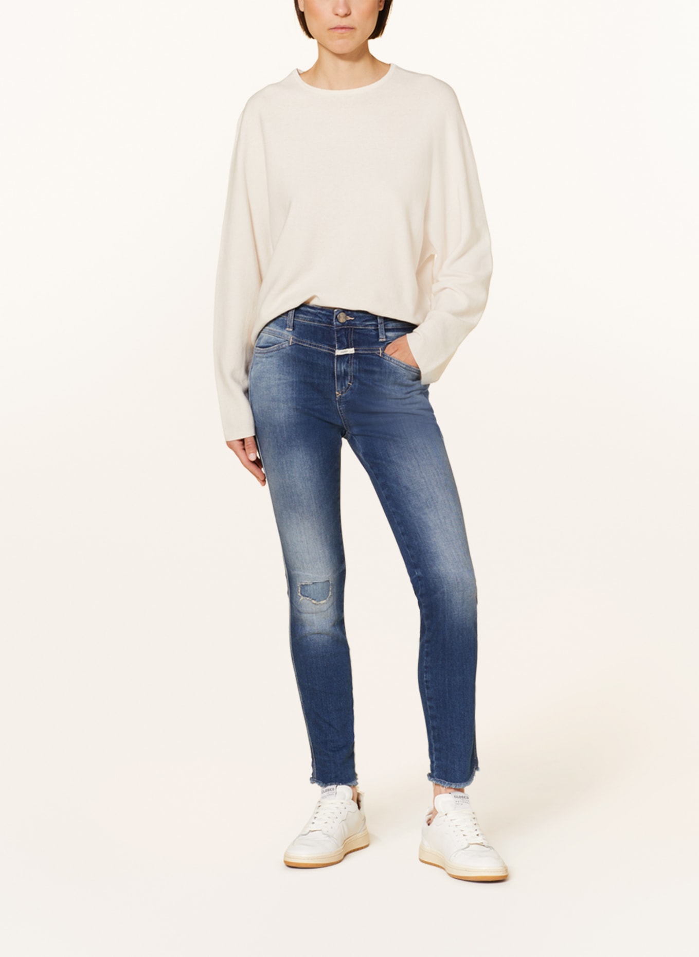 CLOSED Skinny Jeans SKINNY PUSHER, Farbe: DBL DARK BLUE (Bild 2)