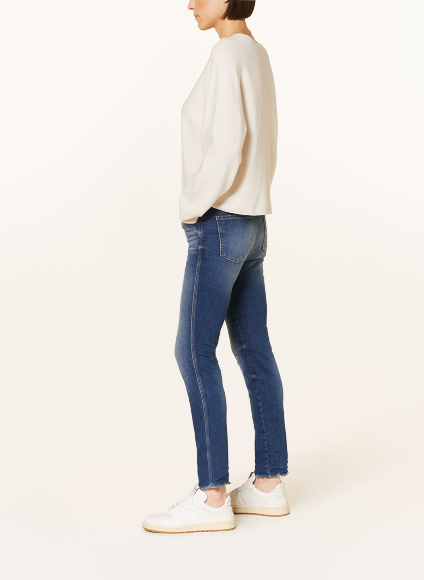 CLOSED Skinny Jeans SKINNY PUSHER, Farbe: DBL DARK BLUE (Bild 4)