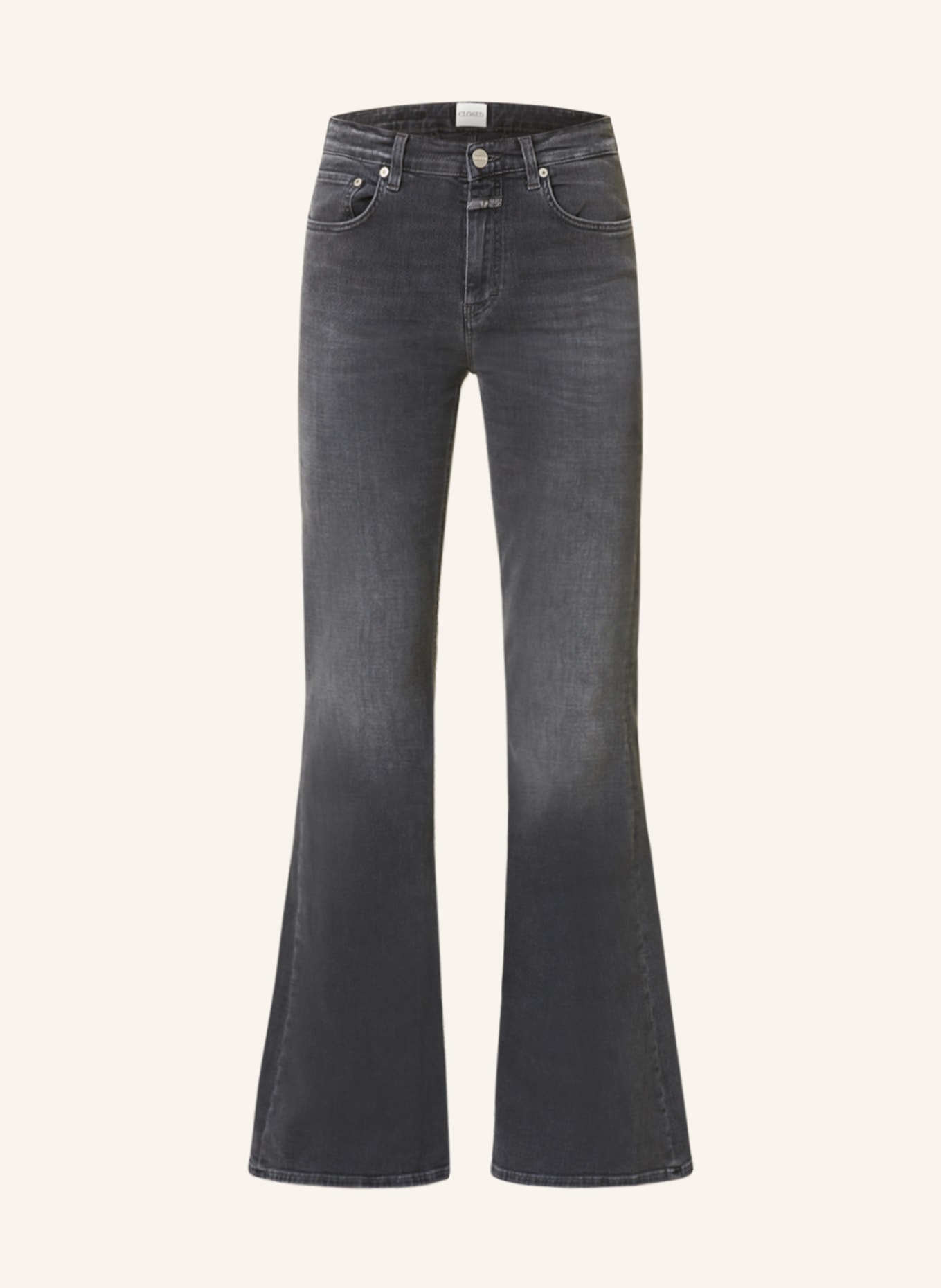 CLOSED Flared Jeans RAWLIN, Farbe: DGY DARK GREY (Bild 1)