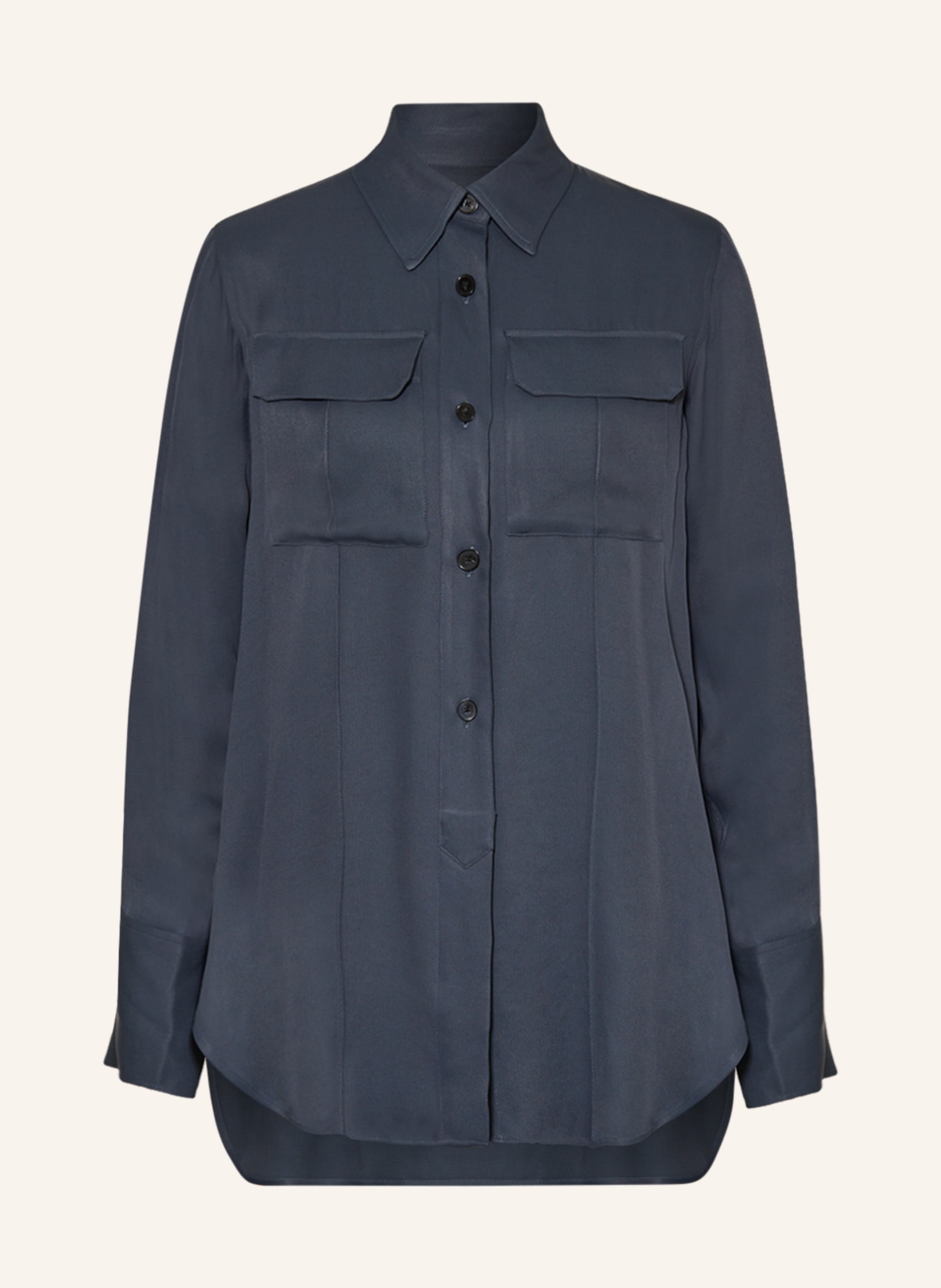 CLOSED Shirt blouse, Color: TEAL (Image 1)