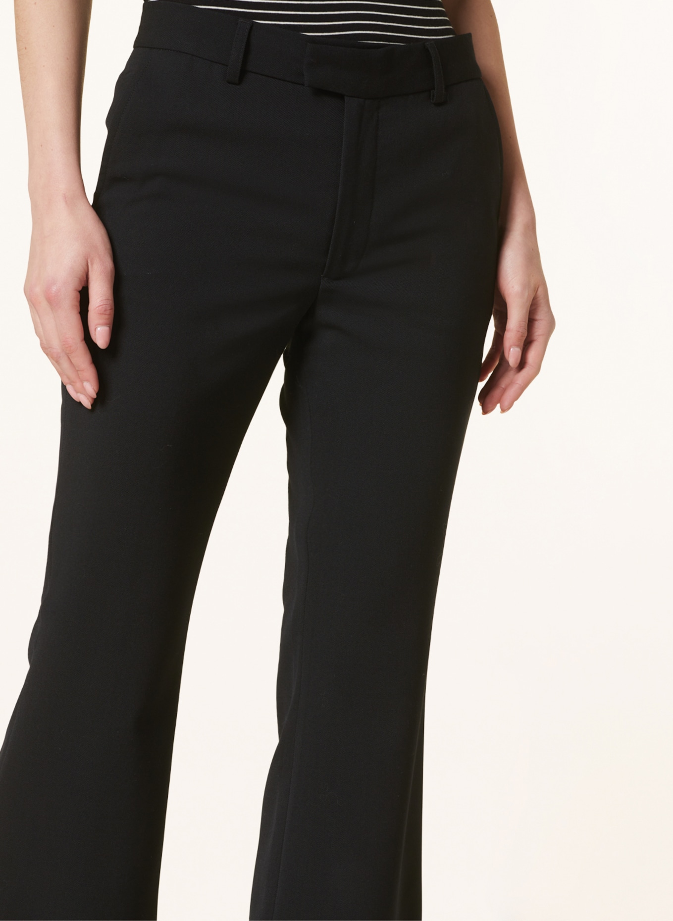 CLOSED 7/8 pants WHARTON, Color: BLACK (Image 5)