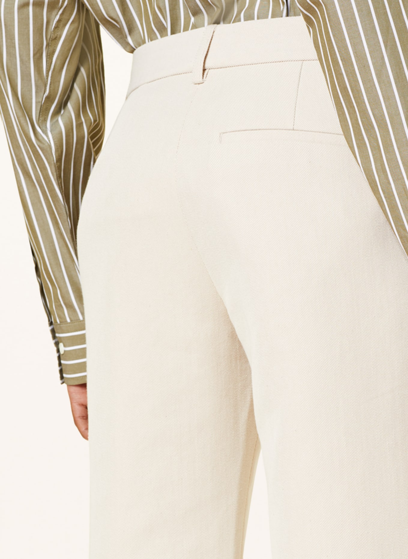 CLOSED Spodnie 7/8 WHARTON, Kolor: KREMOWY (Obrazek 5)