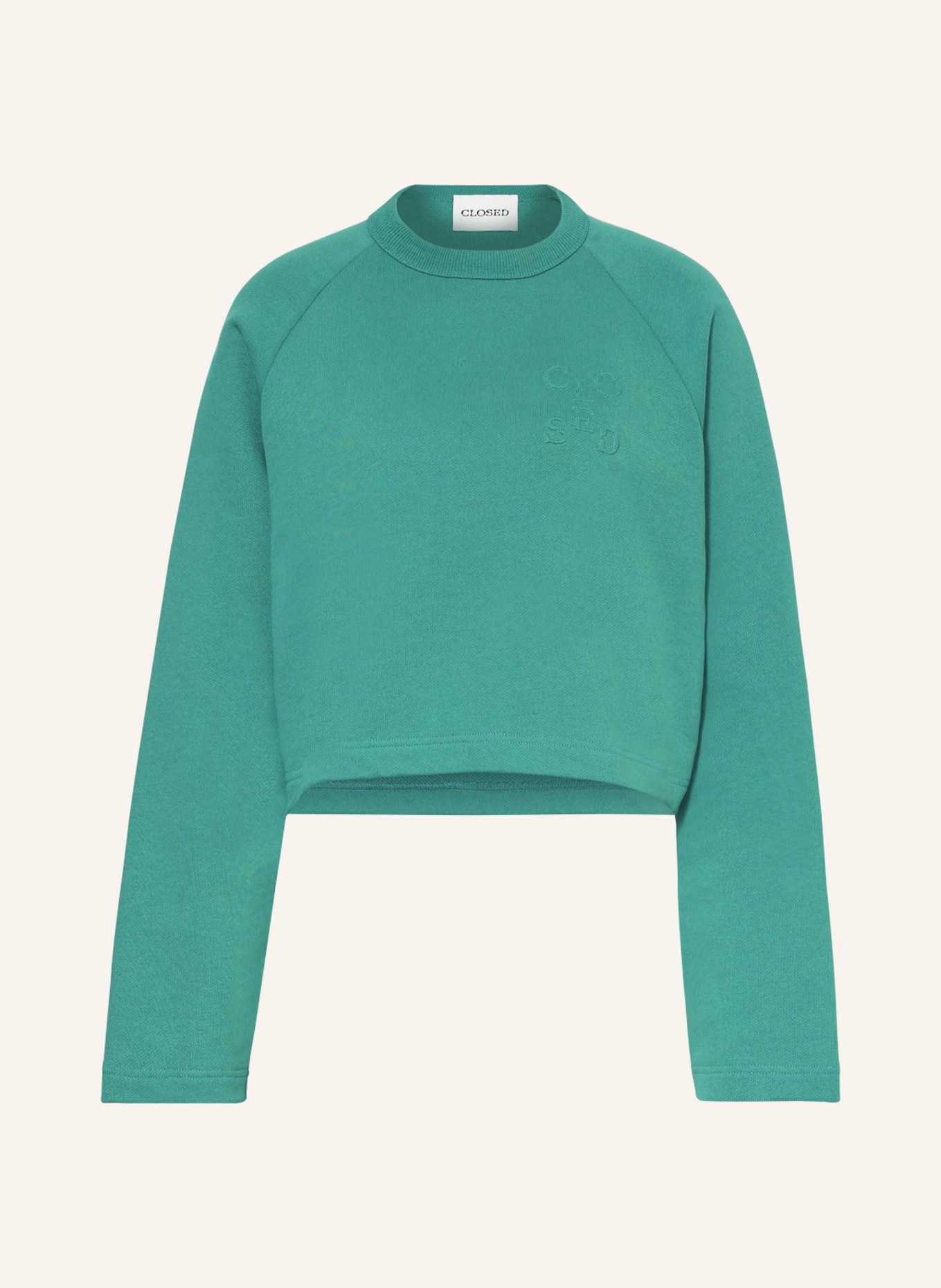 CLOSED Sweatshirt, Color: GREEN (Image 1)