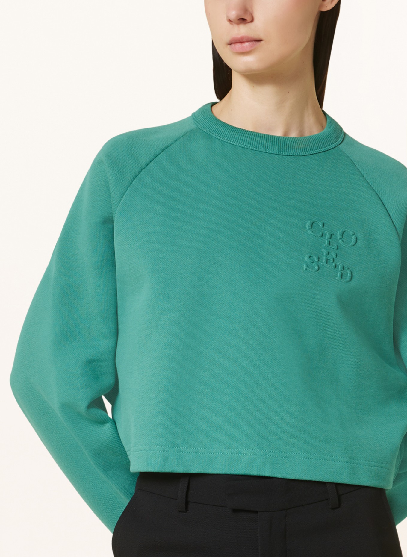 CLOSED Sweatshirt, Color: GREEN (Image 4)