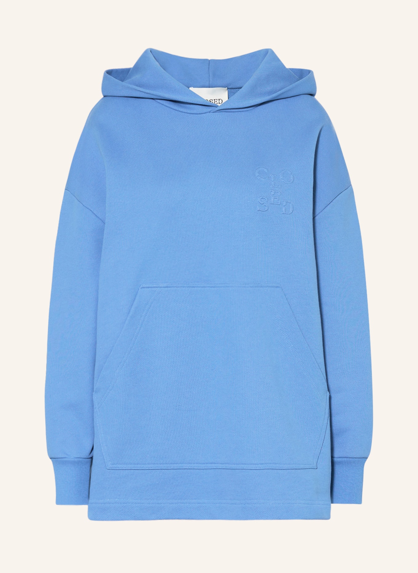 CLOSED Hoodie, Color: BLUE (Image 1)