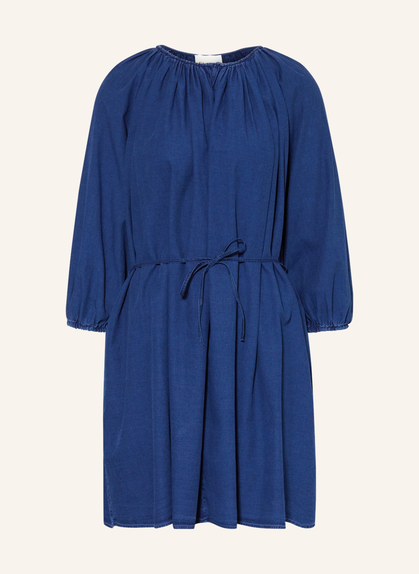CLOSED Dress in denim look, Color: DARK BLUE (Image 1)
