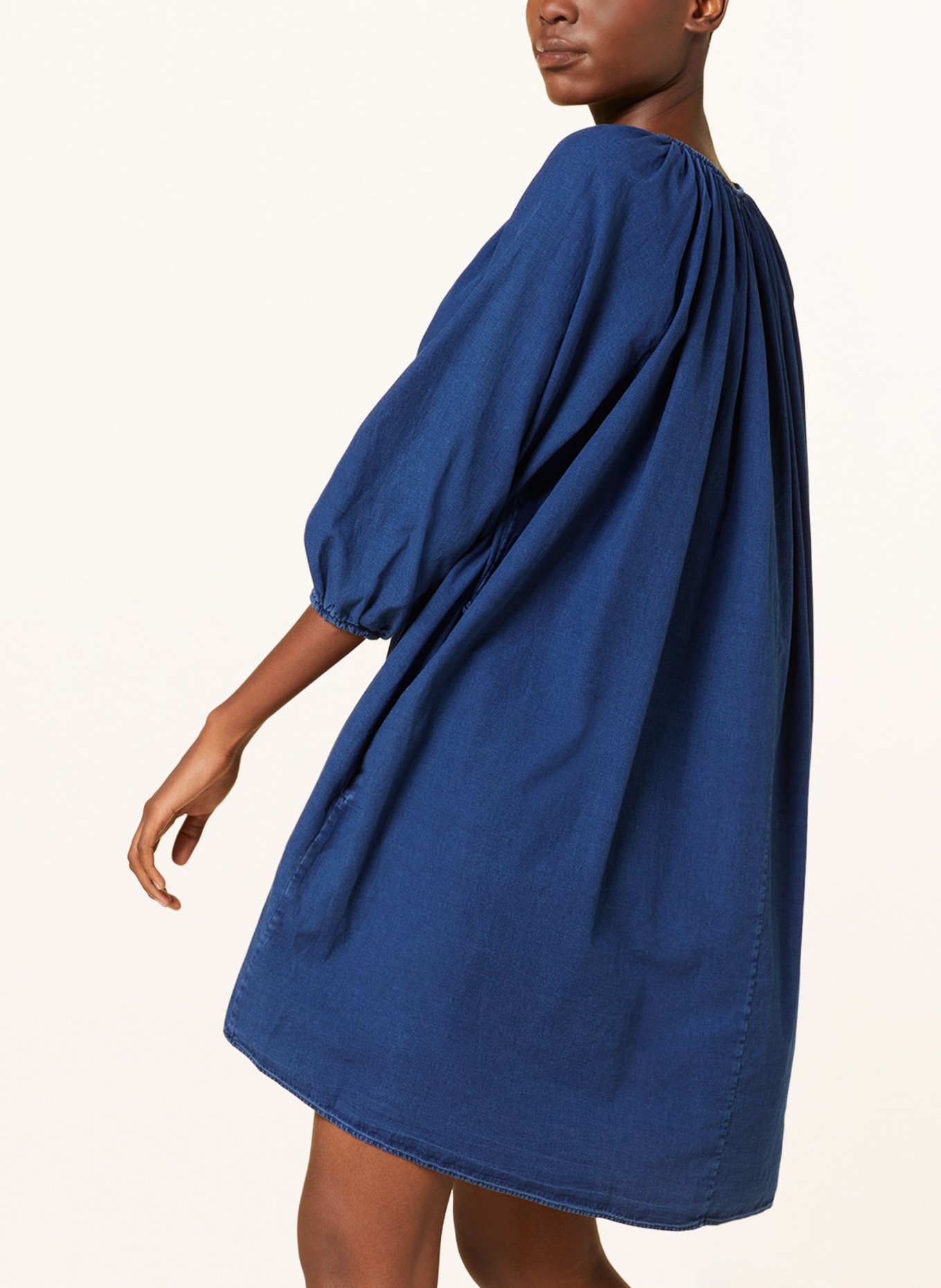CLOSED Dress in denim look, Color: DARK BLUE (Image 7)