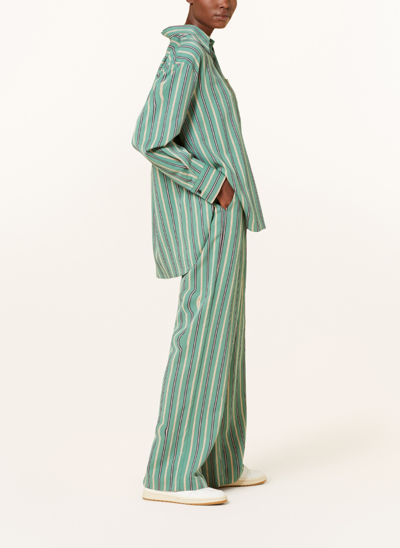 CLOSED Spodnie marlena WINONA, Kolor: ZIELONY/ BEŻOWY/ CZARNY (Obrazek 4)
