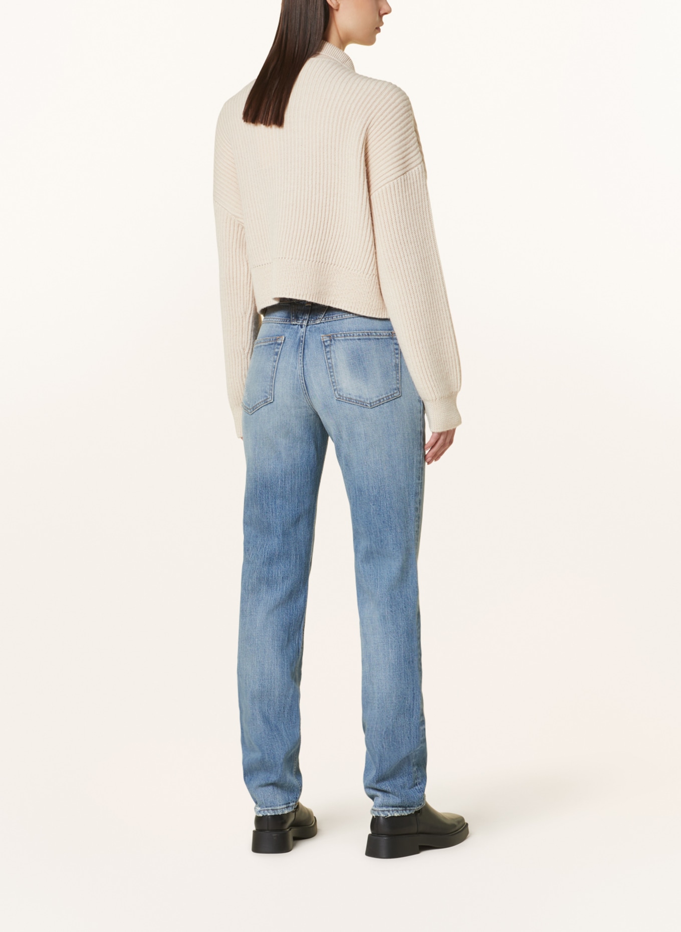 CLOSED Straight Jeans, Farbe: MBL MID BLUE (Bild 3)