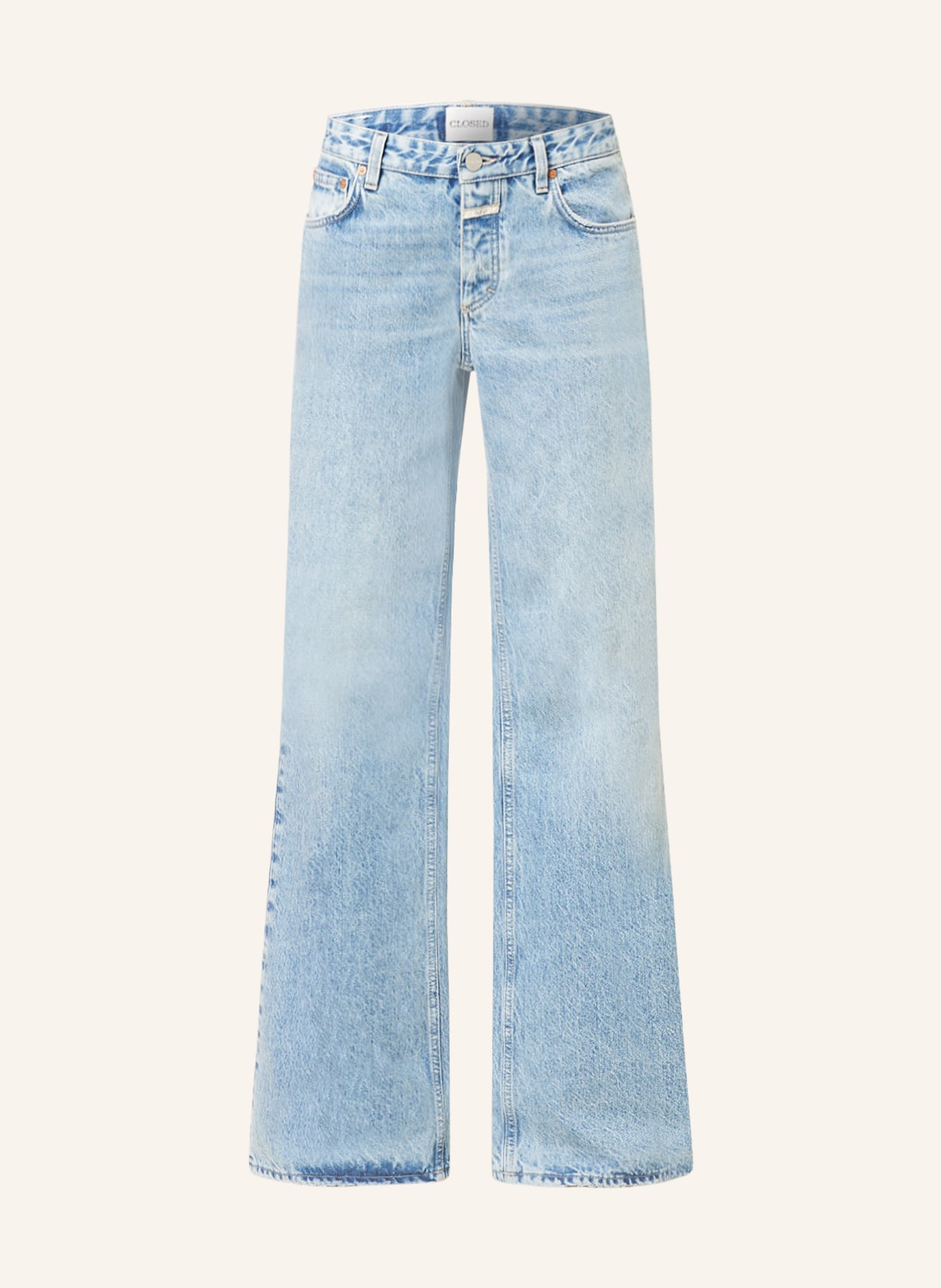 CLOSED Flared Jeans GILLAN, Farbe: MBL MID BLUE (Bild 1)