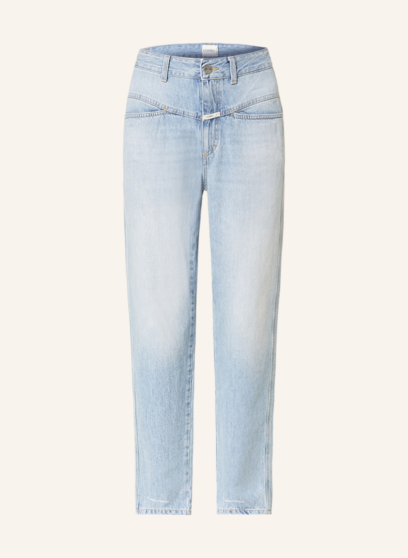 CLOSED Mom Jeans PEDAL PUSHER, Farbe: LBL Light Blue(Bild null)