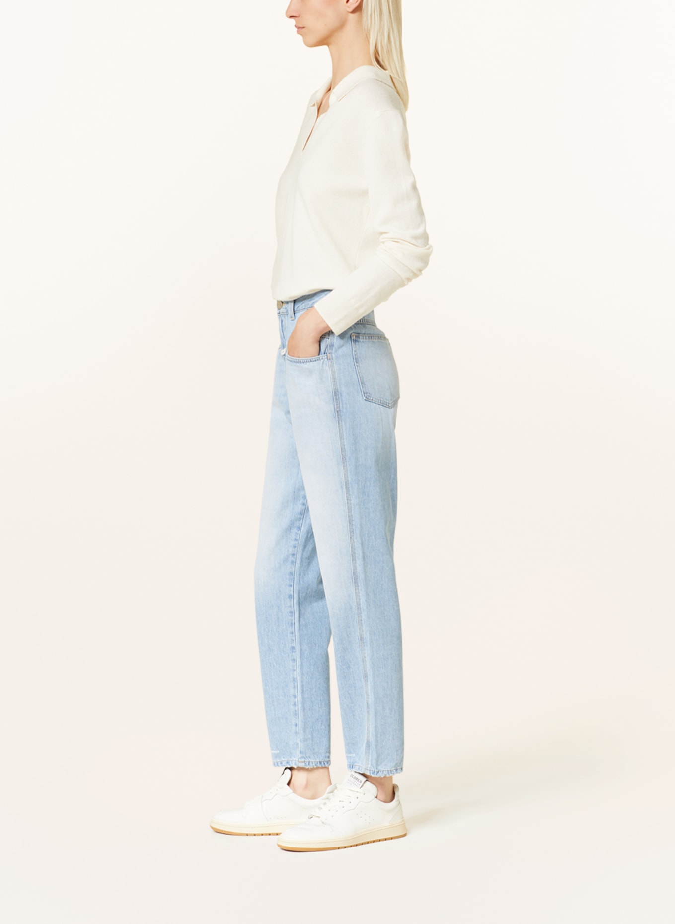 CLOSED Mom Jeans PEDAL PUSHER, Farbe: LBL Light Blue (Bild 4)