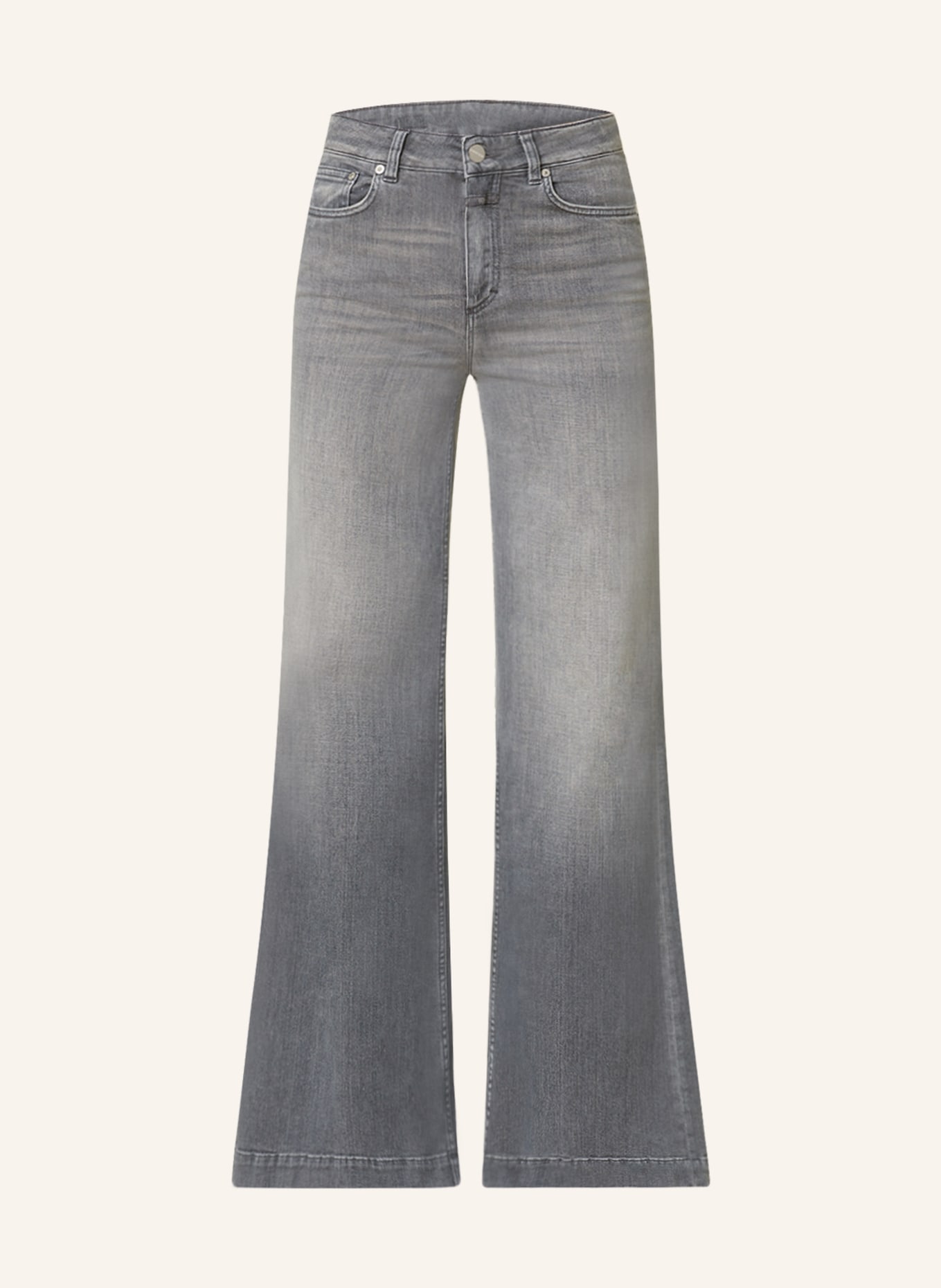 CLOSED Flared Jeans GLOW-UP, Farbe: MGY MID GREY (Bild 1)