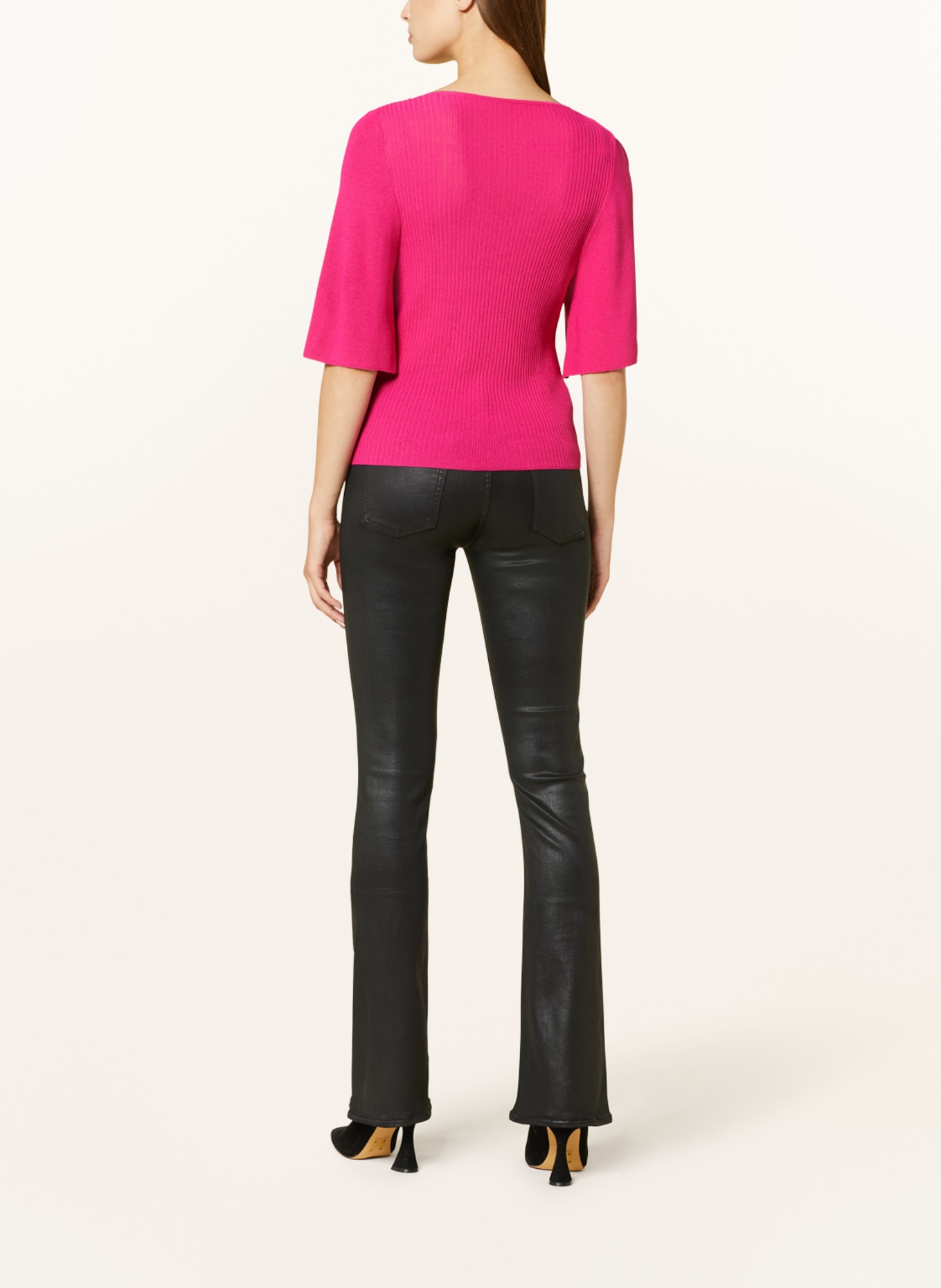 RIANI Knit shirt with 3/4 sleeves, Color: PINK (Image 3)