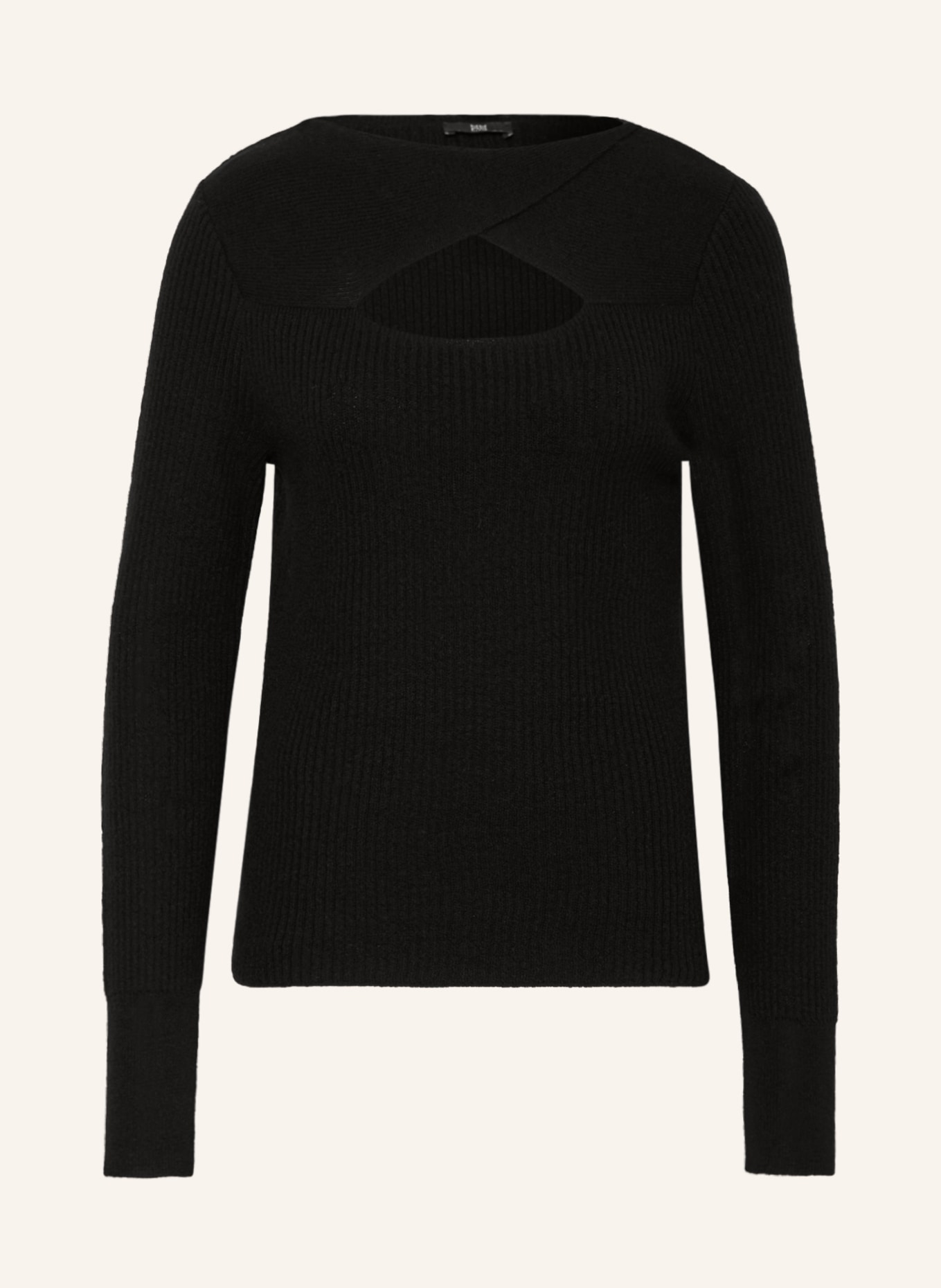 RIANI Sweater with cut-out, Color: BLACK (Image 1)