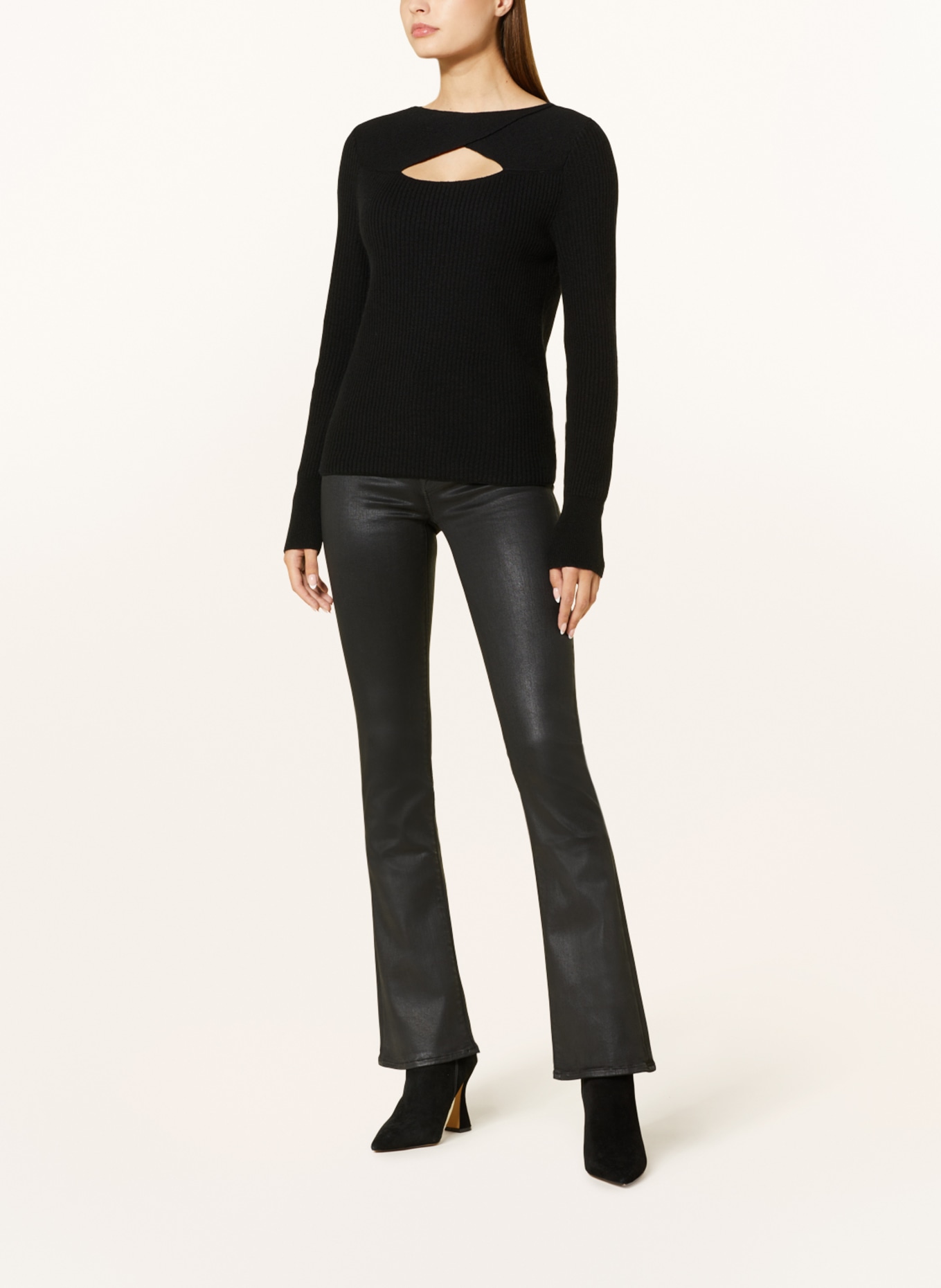 RIANI Sweater with cut-out, Color: BLACK (Image 2)