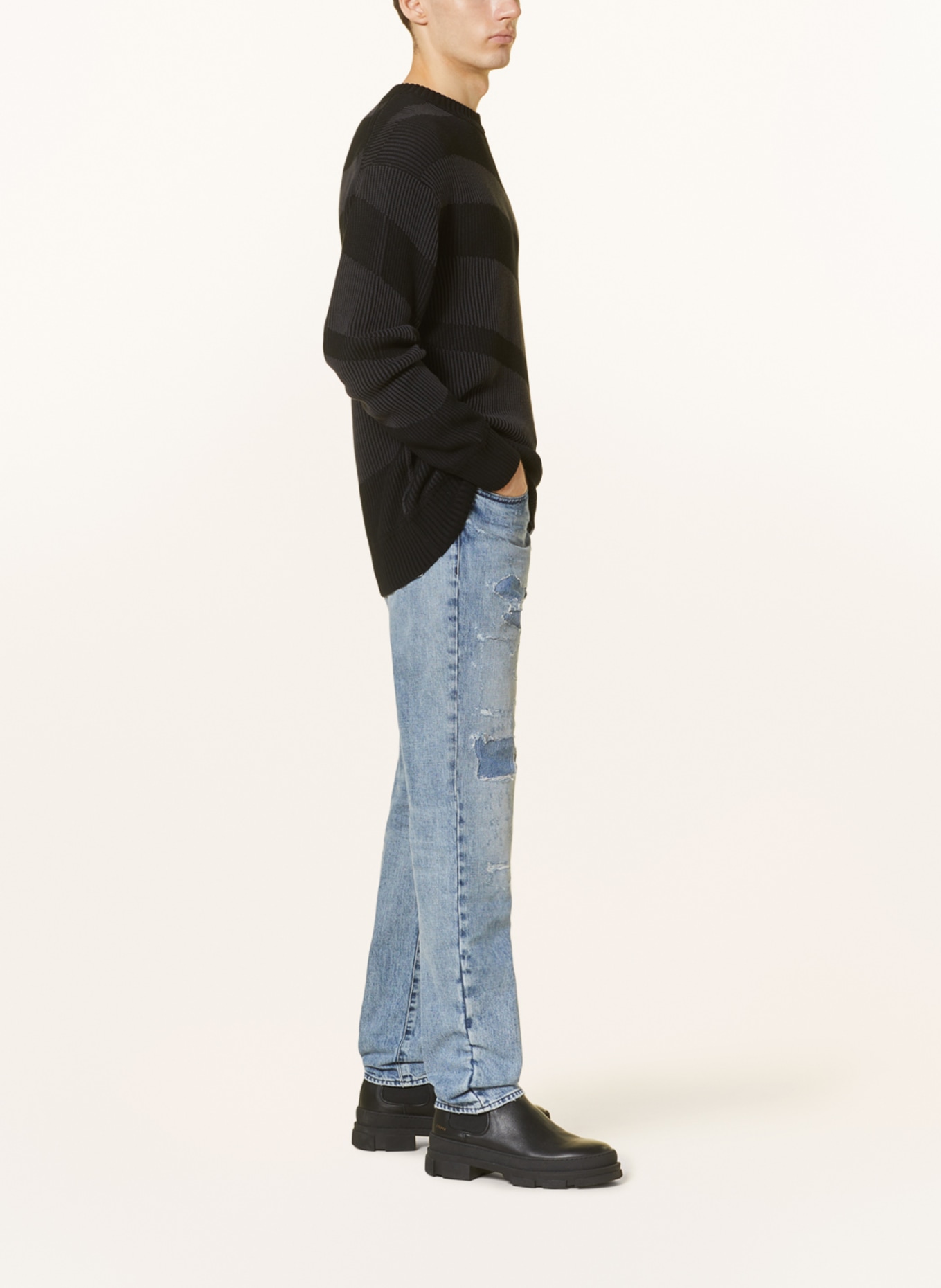BOSS Jeans RE.MAINE Regular Fit, Farbe: 447 TURQUOISE/AQUA (Bild 4)