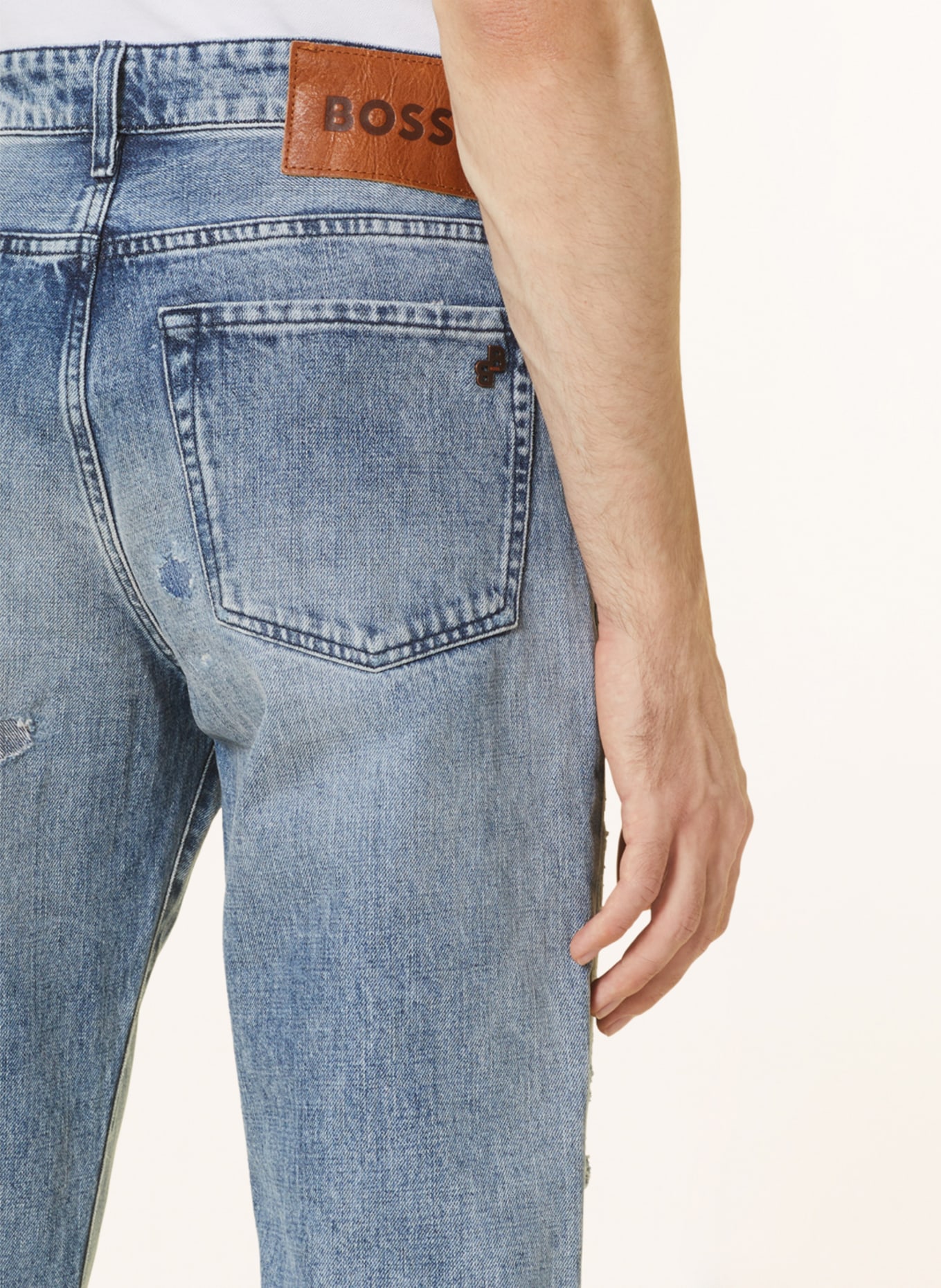 BOSS Jeans RE.MAINE regular fit, Color: 447 TURQUOISE/AQUA (Image 6)