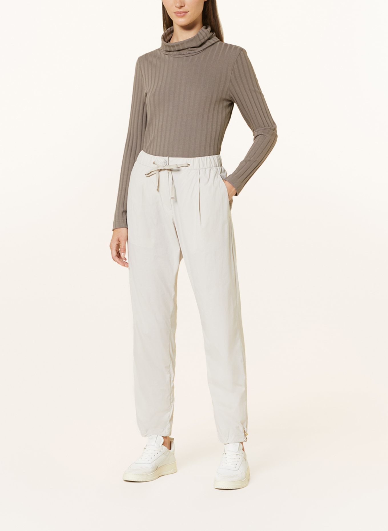 HERNO Trousers, Color: LIGHT GRAY (Image 2)