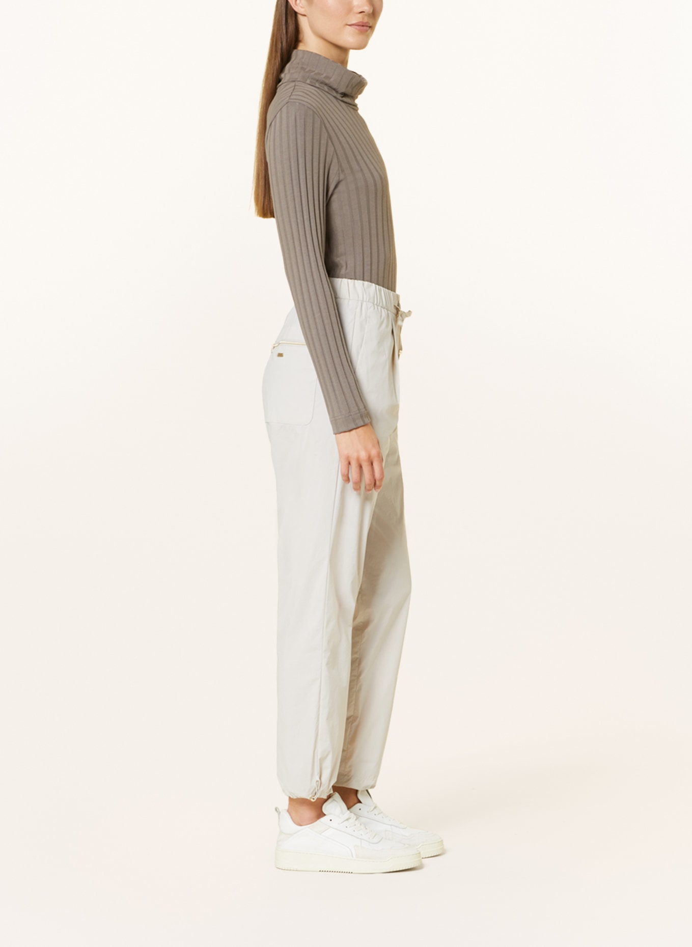 HERNO Trousers, Color: LIGHT GRAY (Image 4)