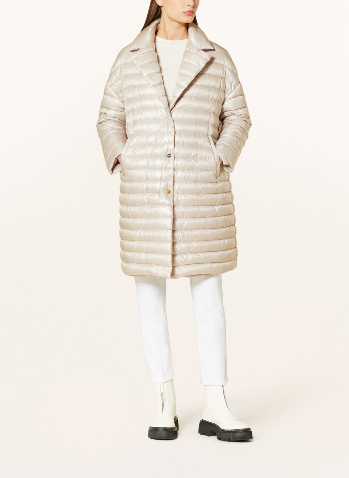 HERNO 3-in-1 coat, Color: CREAM (Image 3)