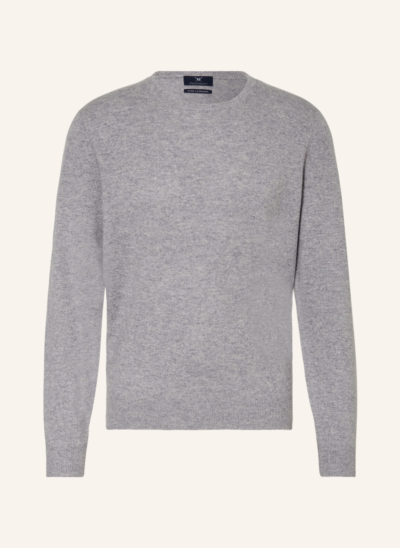 STROKESMAN'S Cashmere sweater, Color: GRAY (Image 1)