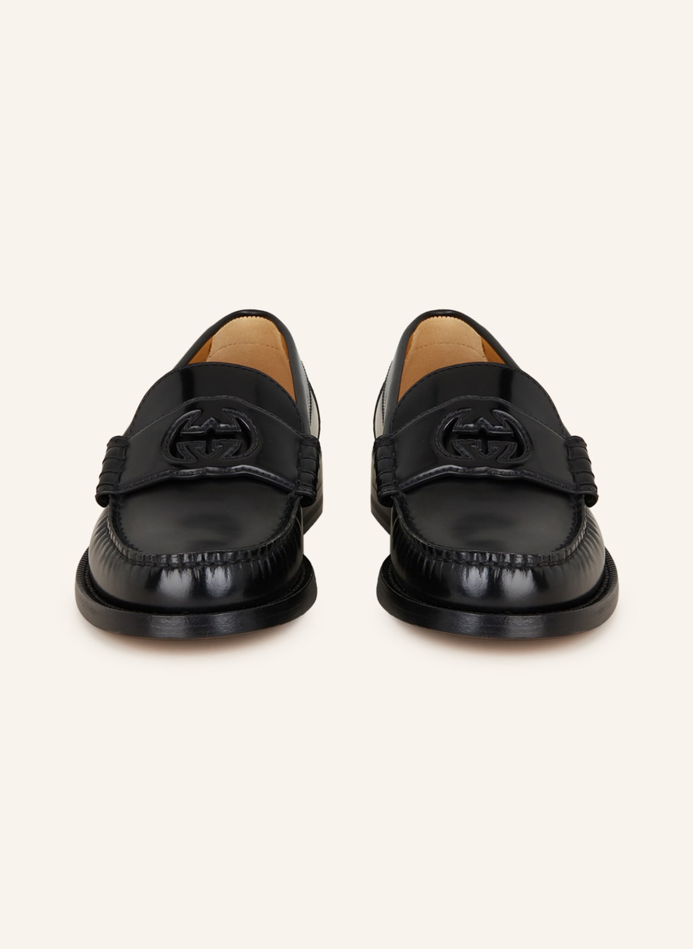 GUCCI Loafers MILLENNIAL RIBOT, Color: BLACK (Image 3)