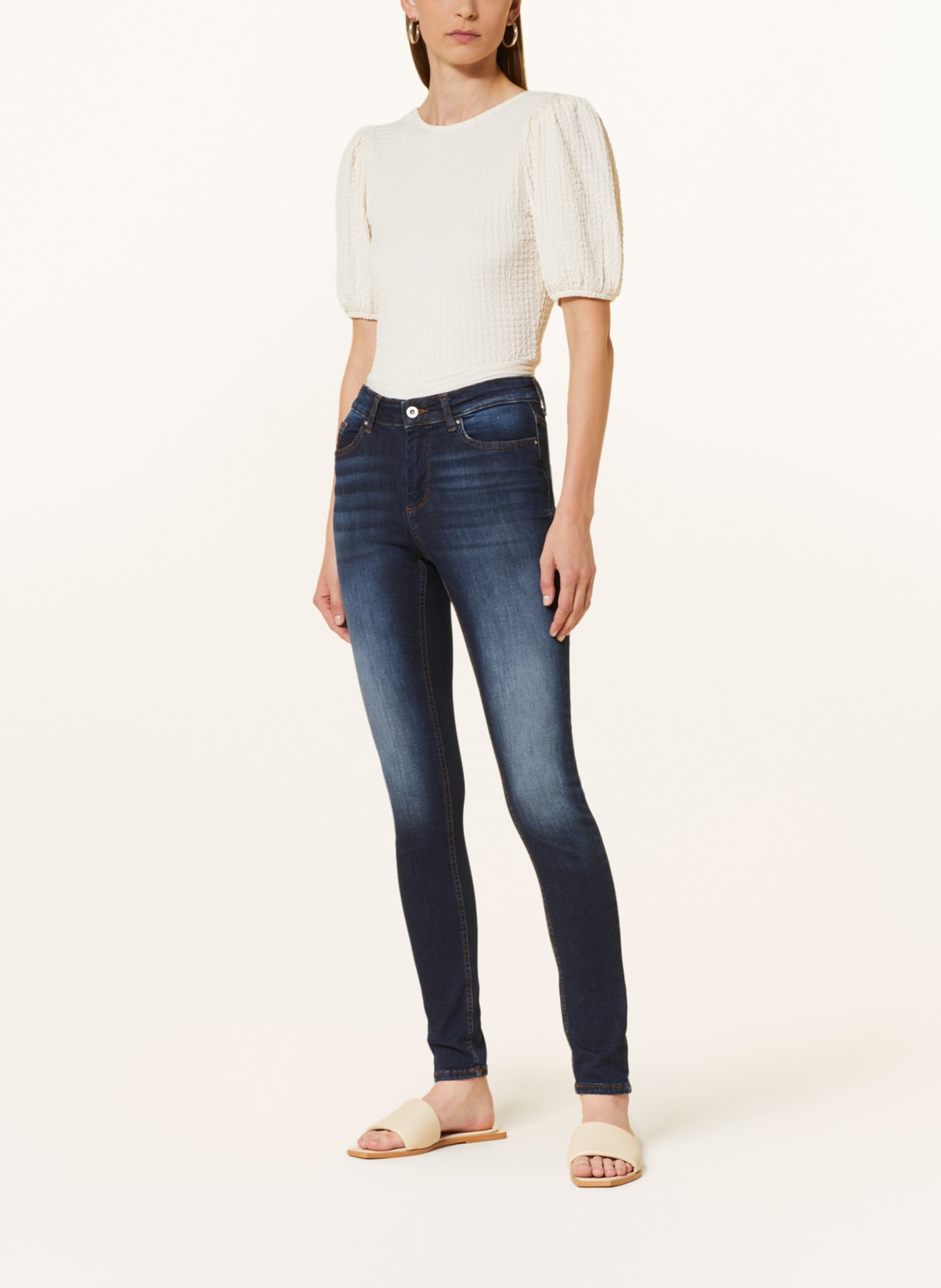ONLY Skinny jeans, Color: Dark Blue Denim/REA837 (Image 2)