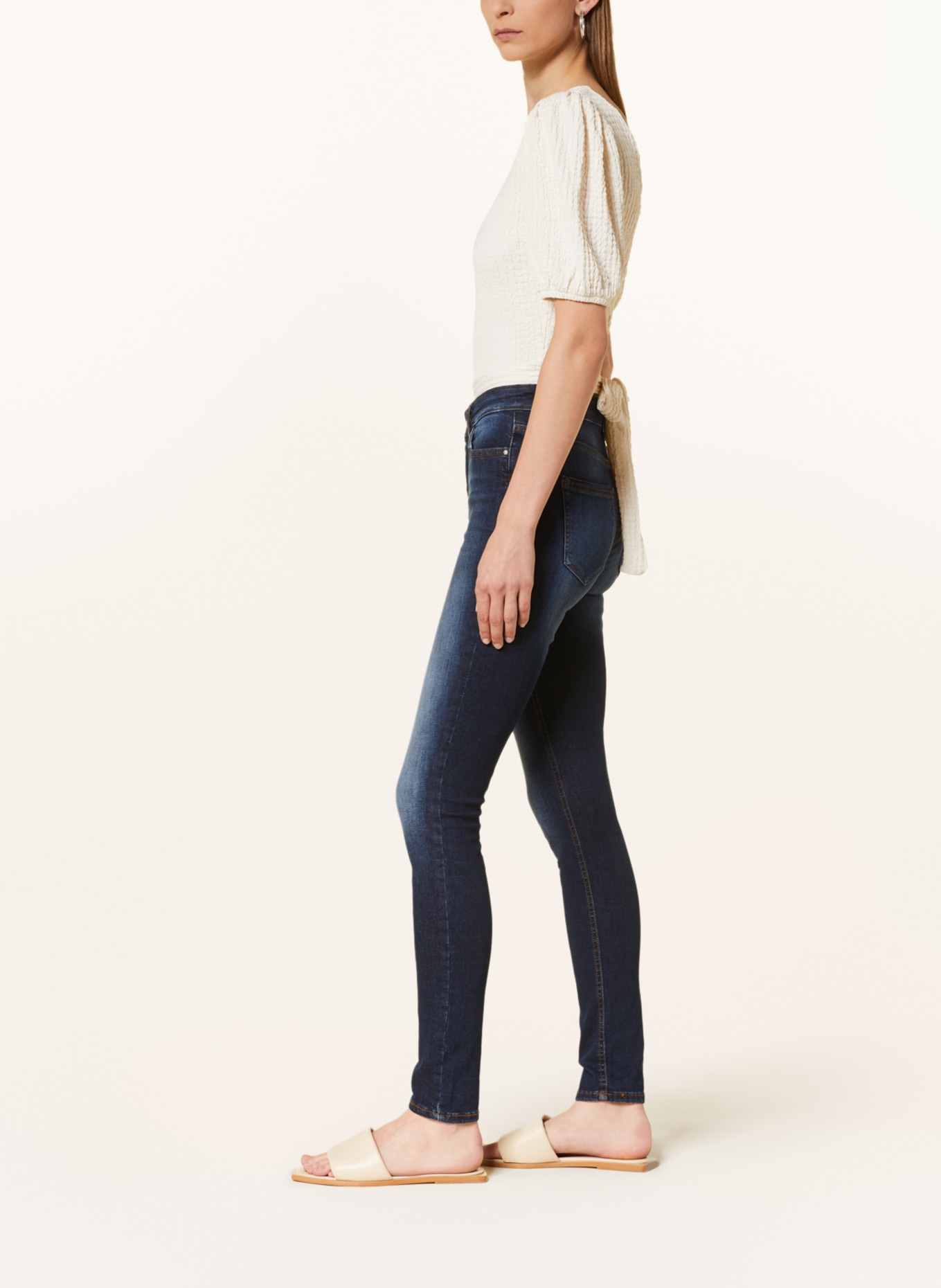 ONLY Skinny jeans, Color: Dark Blue Denim/REA837 (Image 4)