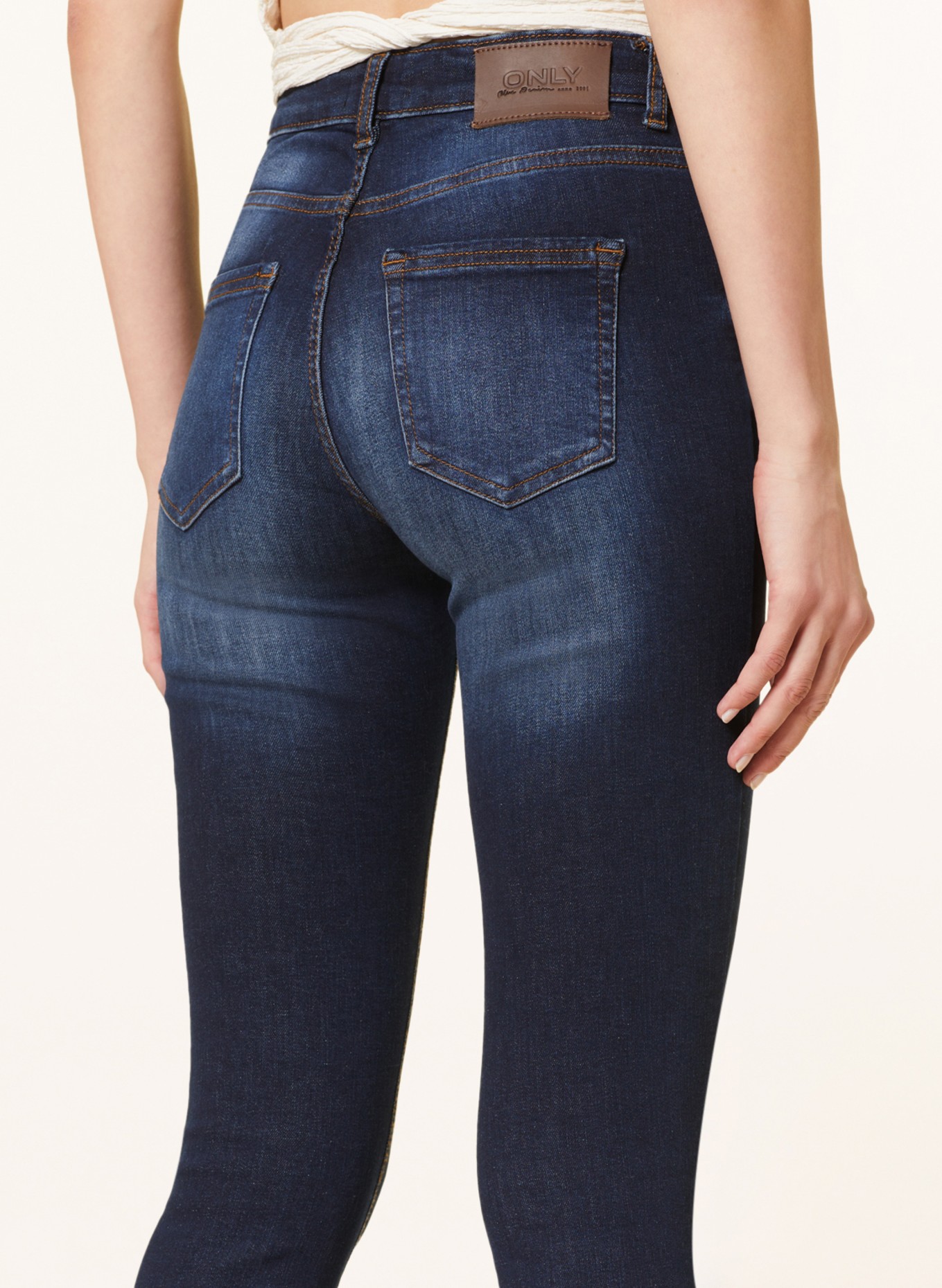 ONLY Skinny jeans, Color: Dark Blue Denim/REA837 (Image 5)