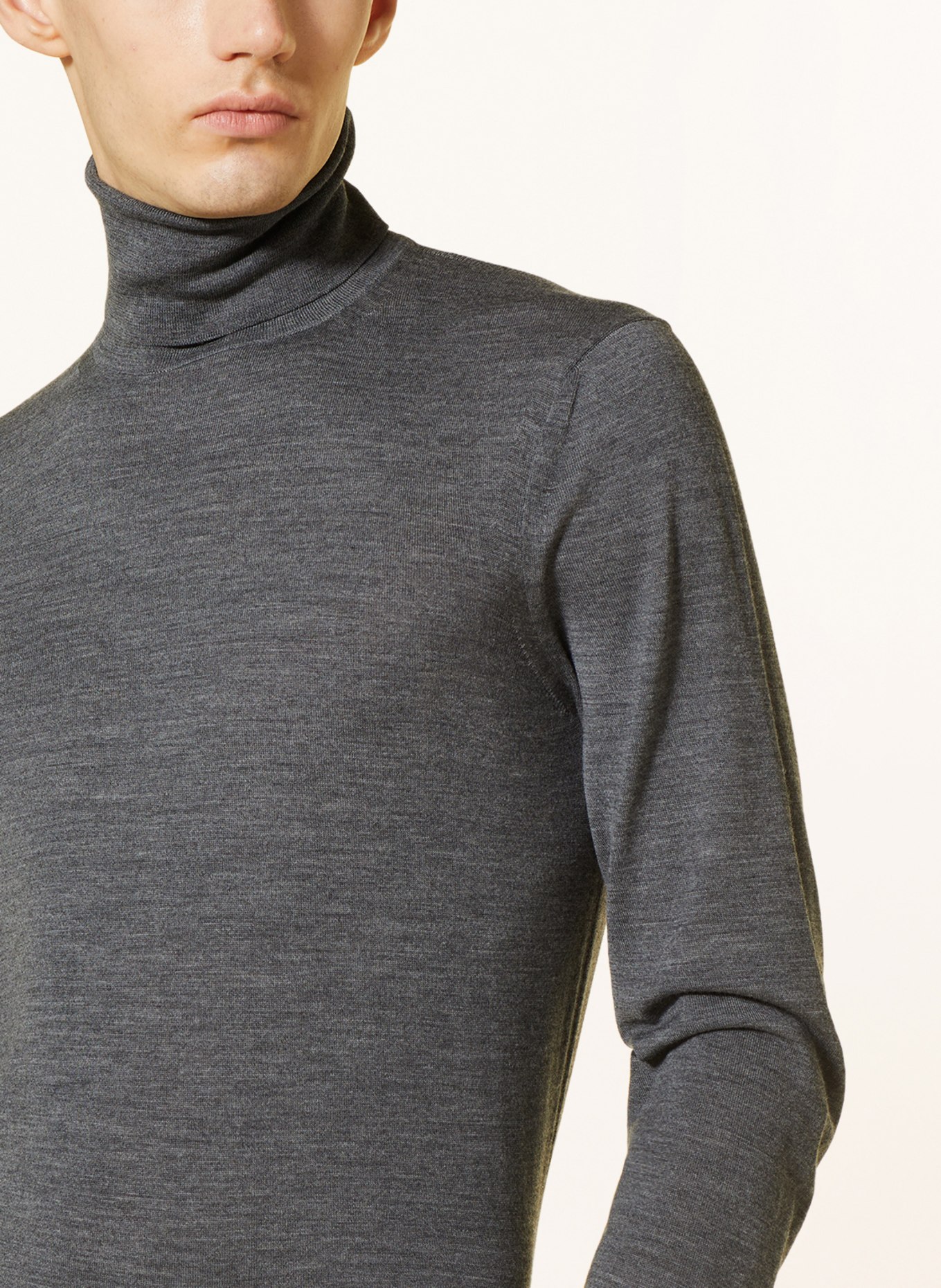 TOM FORD Turtleneck sweater, Color: GRAY (Image 4)