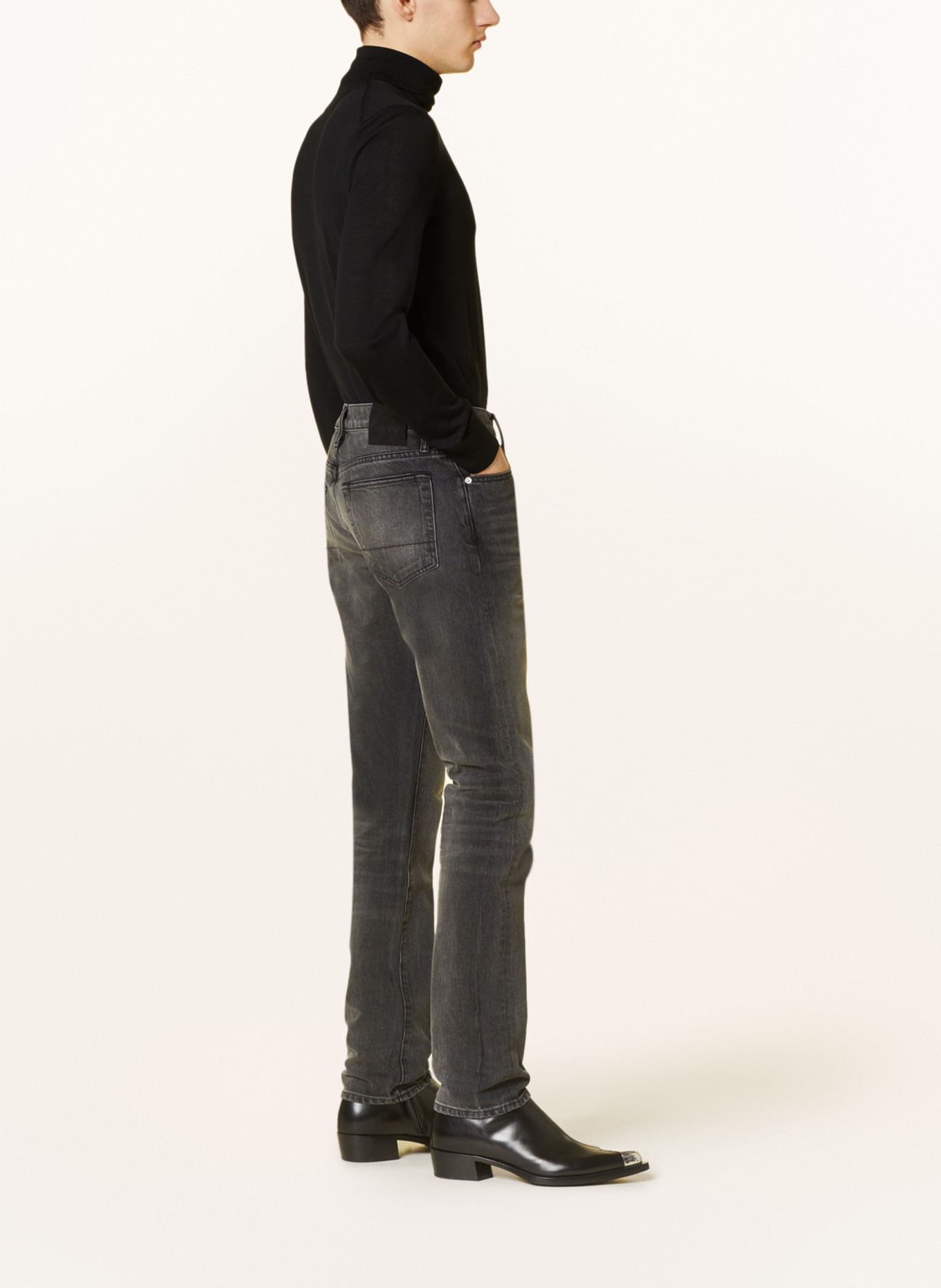 TOM FORD Jeans Slim Fit, Farbe: LB998 Special Black (Bild 4)