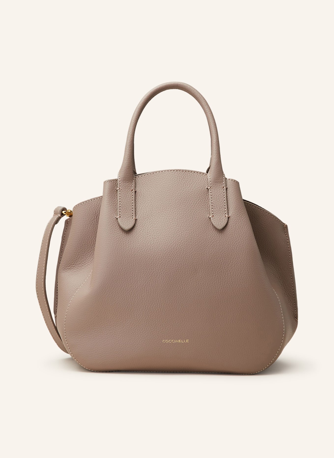 COCCINELLE Hobo bag with inner pocket, Color: TAUPE (Image 1)