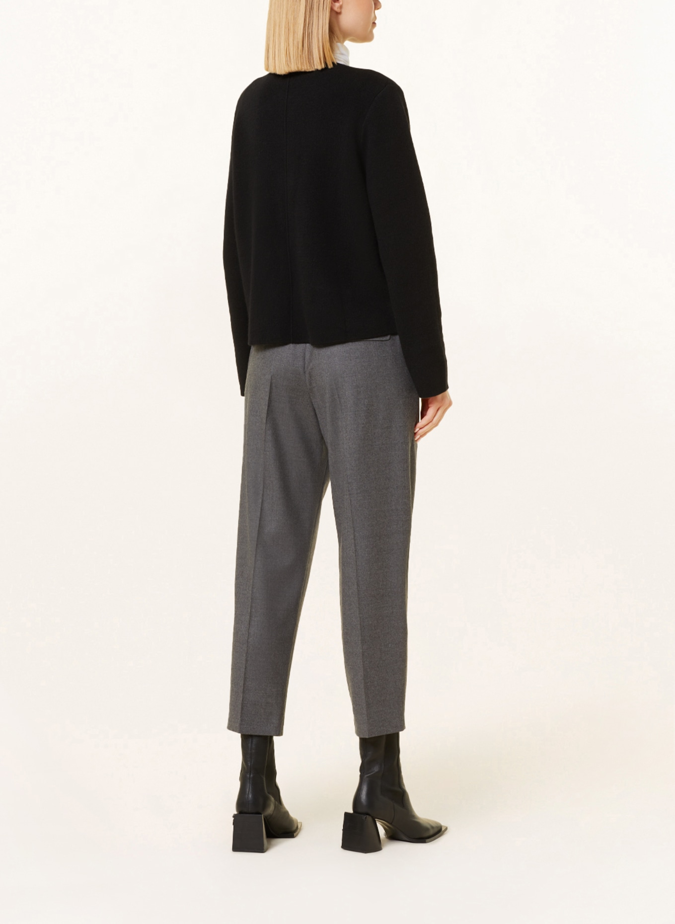 lilienfels Cardigan with cashmere, Color: BLACK (Image 3)