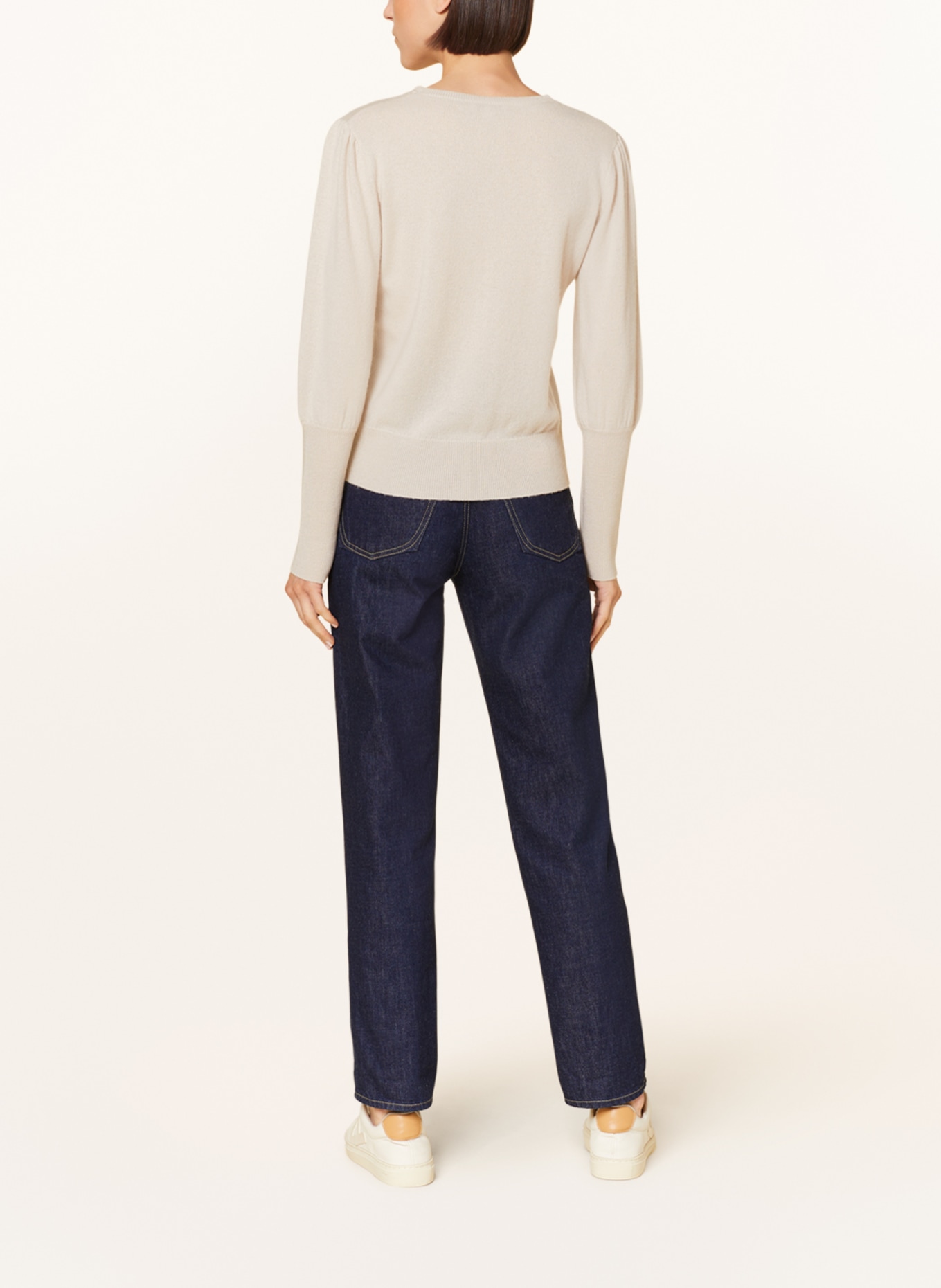 lilienfels Cashmere-Pullover, Farbe: CREME (Bild 3)