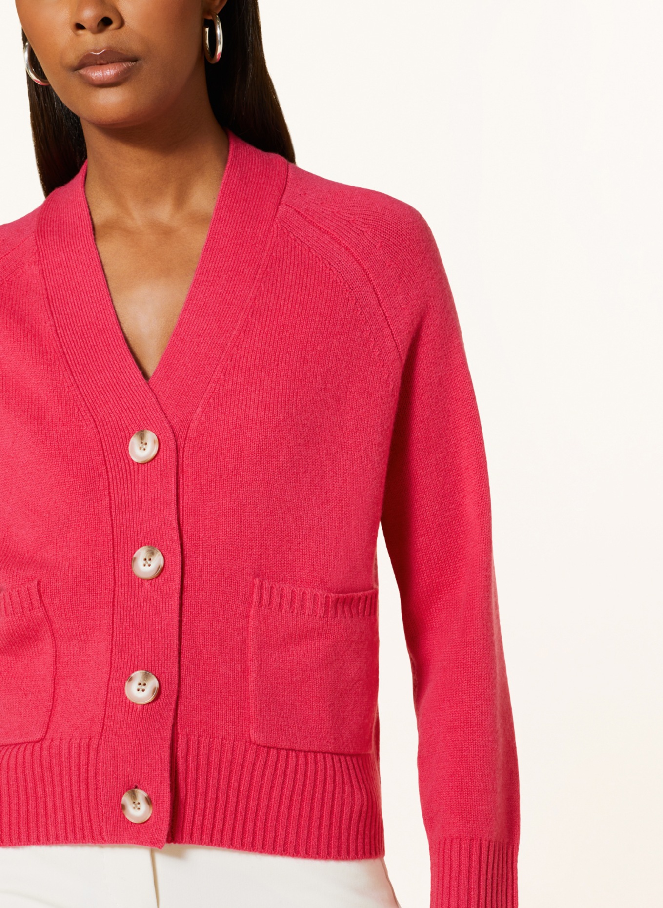 lilienfels Cardigan with cashmere, Color: PINK (Image 4)
