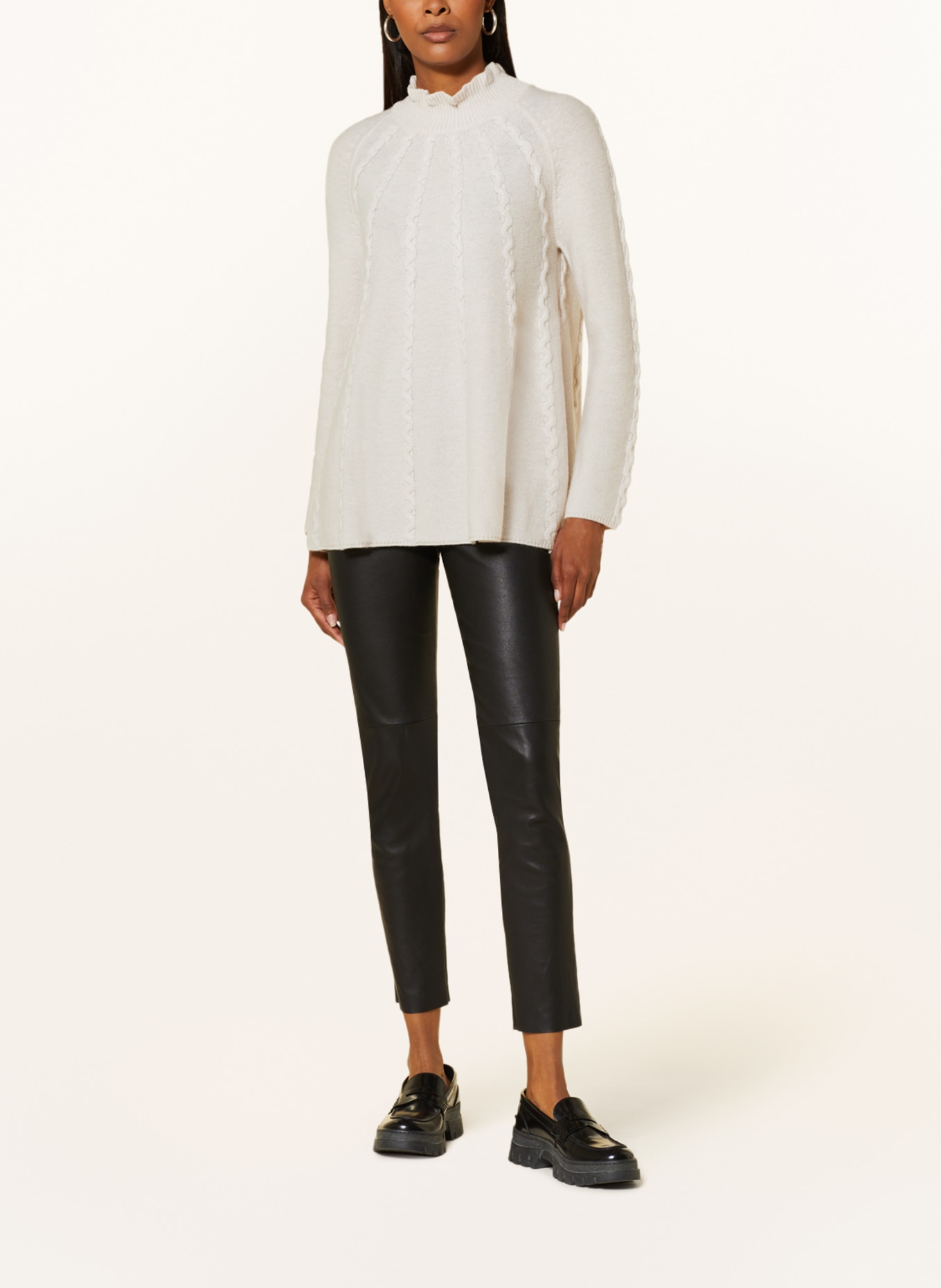 lilienfels Sweater with cashmere, Color: CREAM (Image 2)