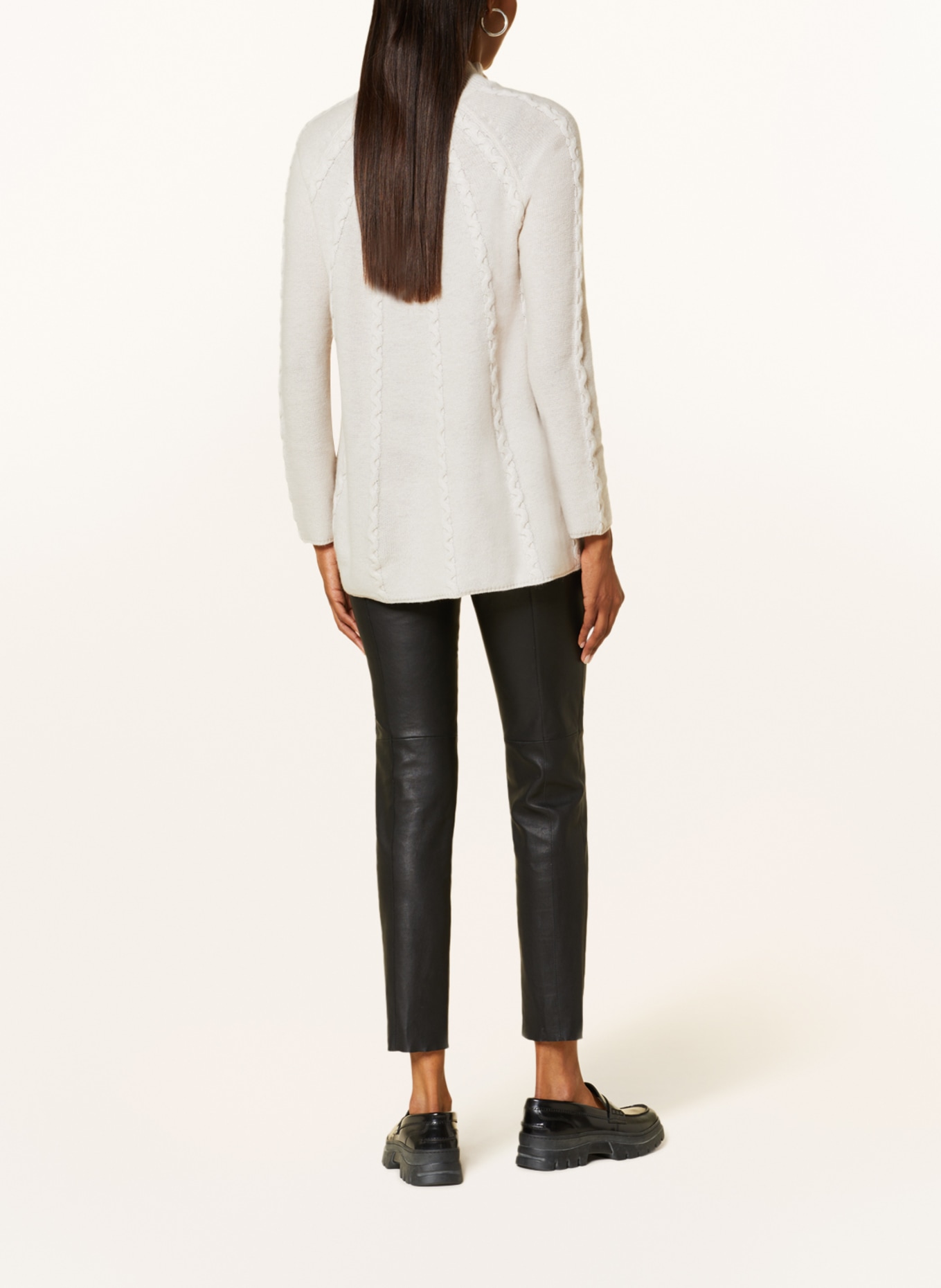 lilienfels Sweater with cashmere, Color: CREAM (Image 3)