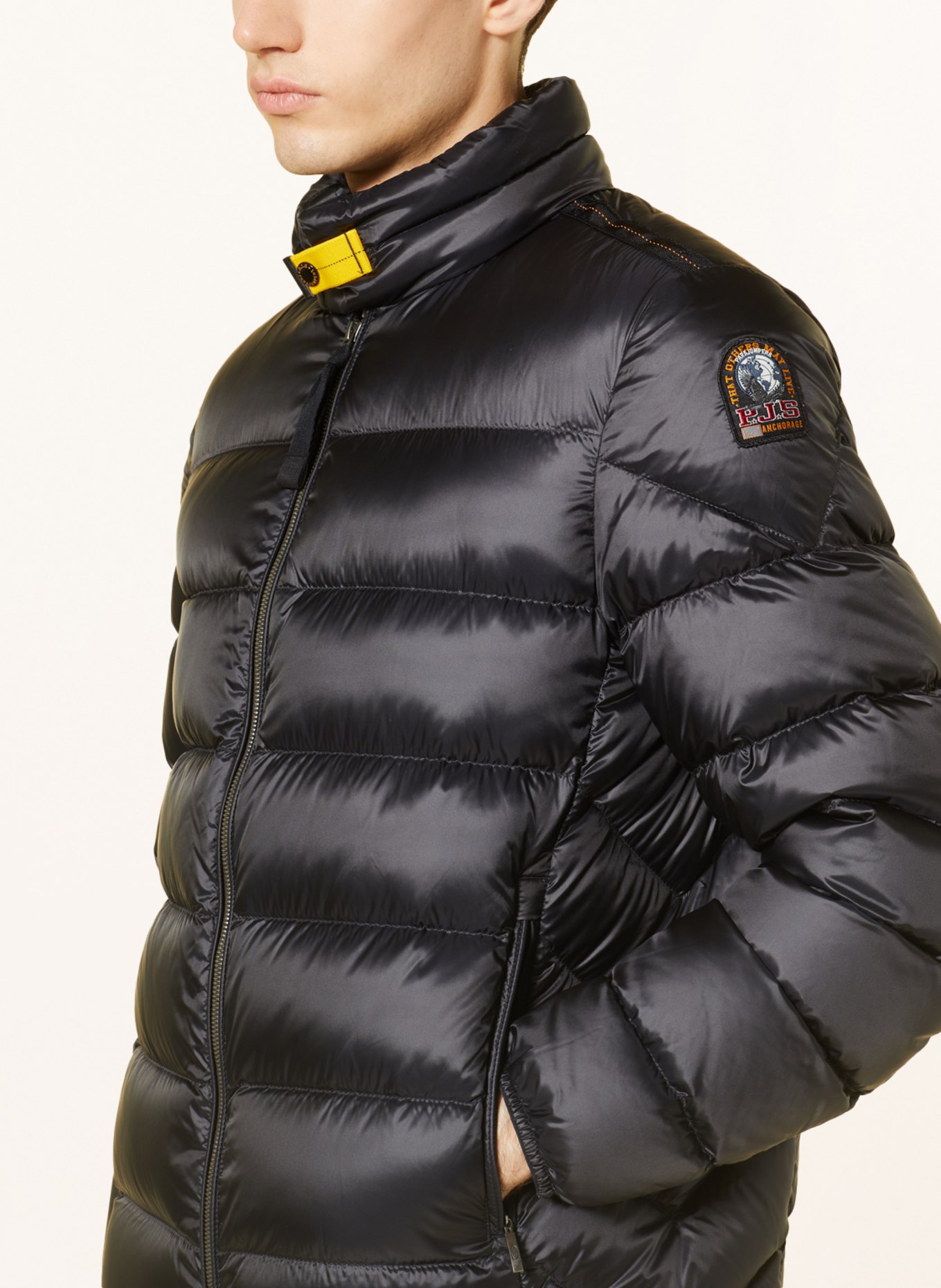 PARAJUMPERS Down jacket DILLON, Color: BLACK (Image 4)