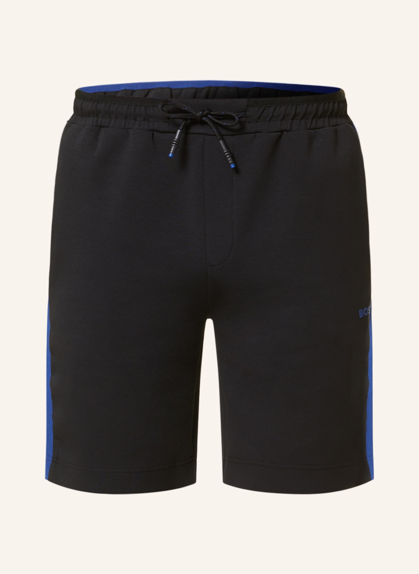 BOSS Shorts HEADLO mit Galonstreifen, Farbe: SCHWARZ/ BLAU(Bild null)
