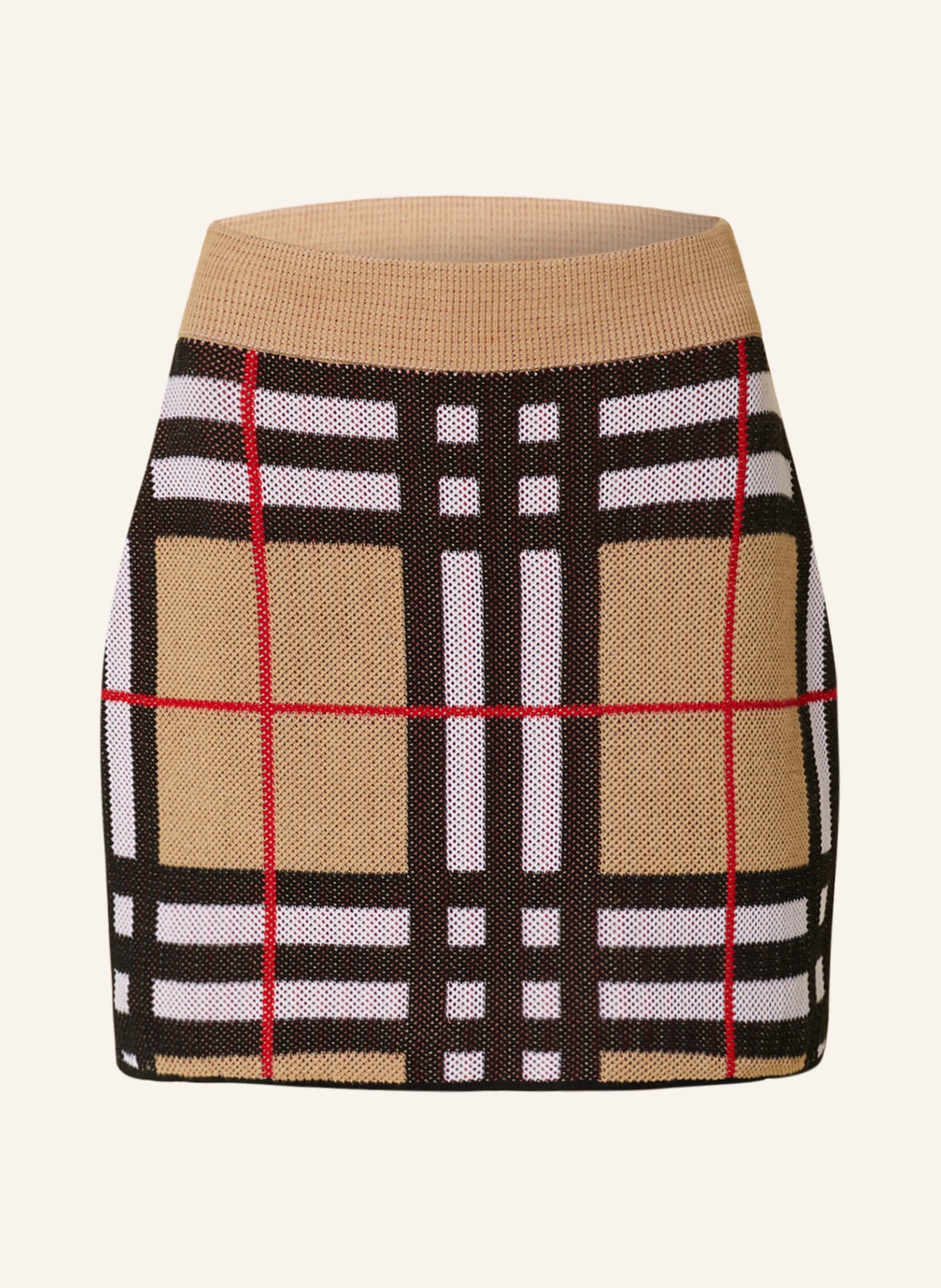 BURBERRY Skirt HAIZEL, Color: BEIGE/ BLACK/ WHITE (Image 1)